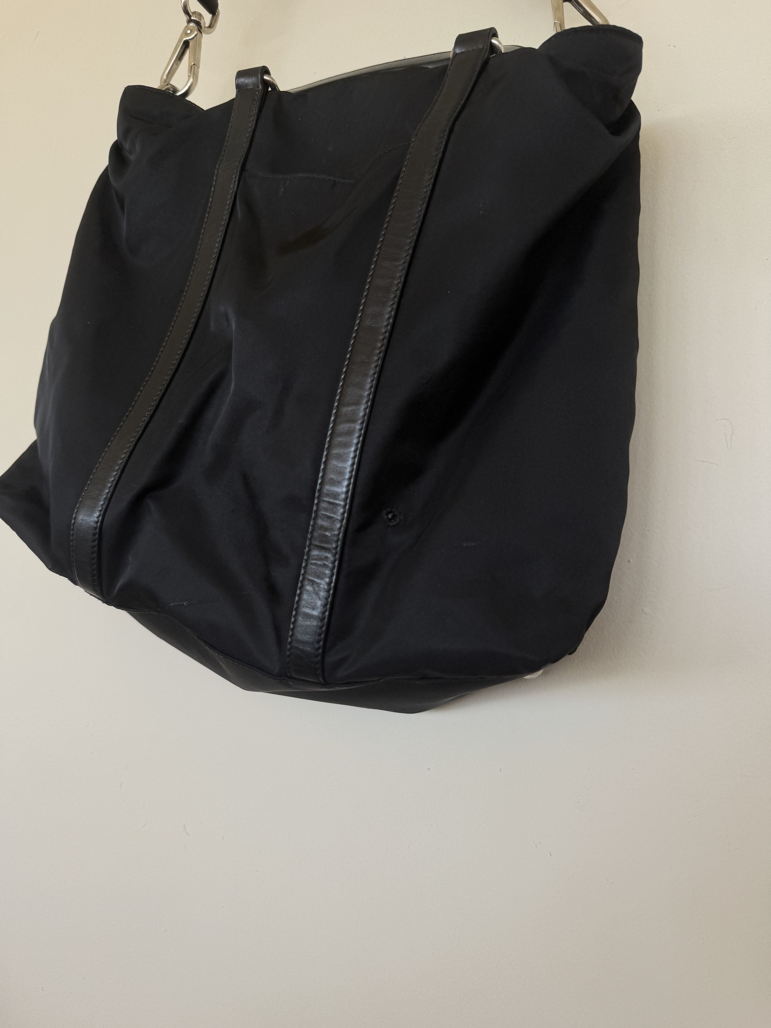 Prada PRADA Vintage Nylon Messenger Tote Bag Size ONE SIZE - 11 Thumbnail