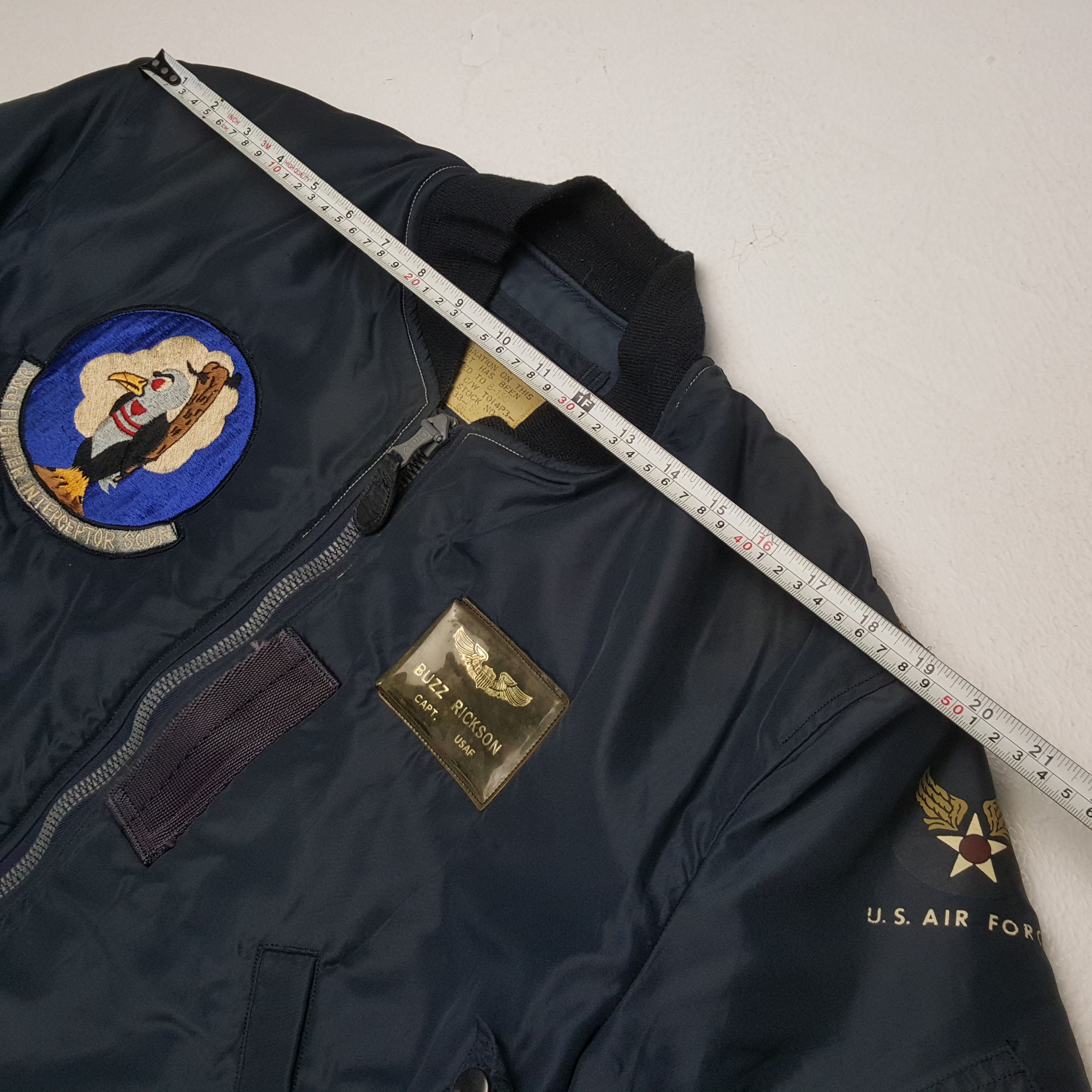 Buzz Rickson's × Vintage U.S AIR FORCE Buzz Rickson Style Jacket Flying Size US L / EU 52-54 / 3 - 4 Thumbnail