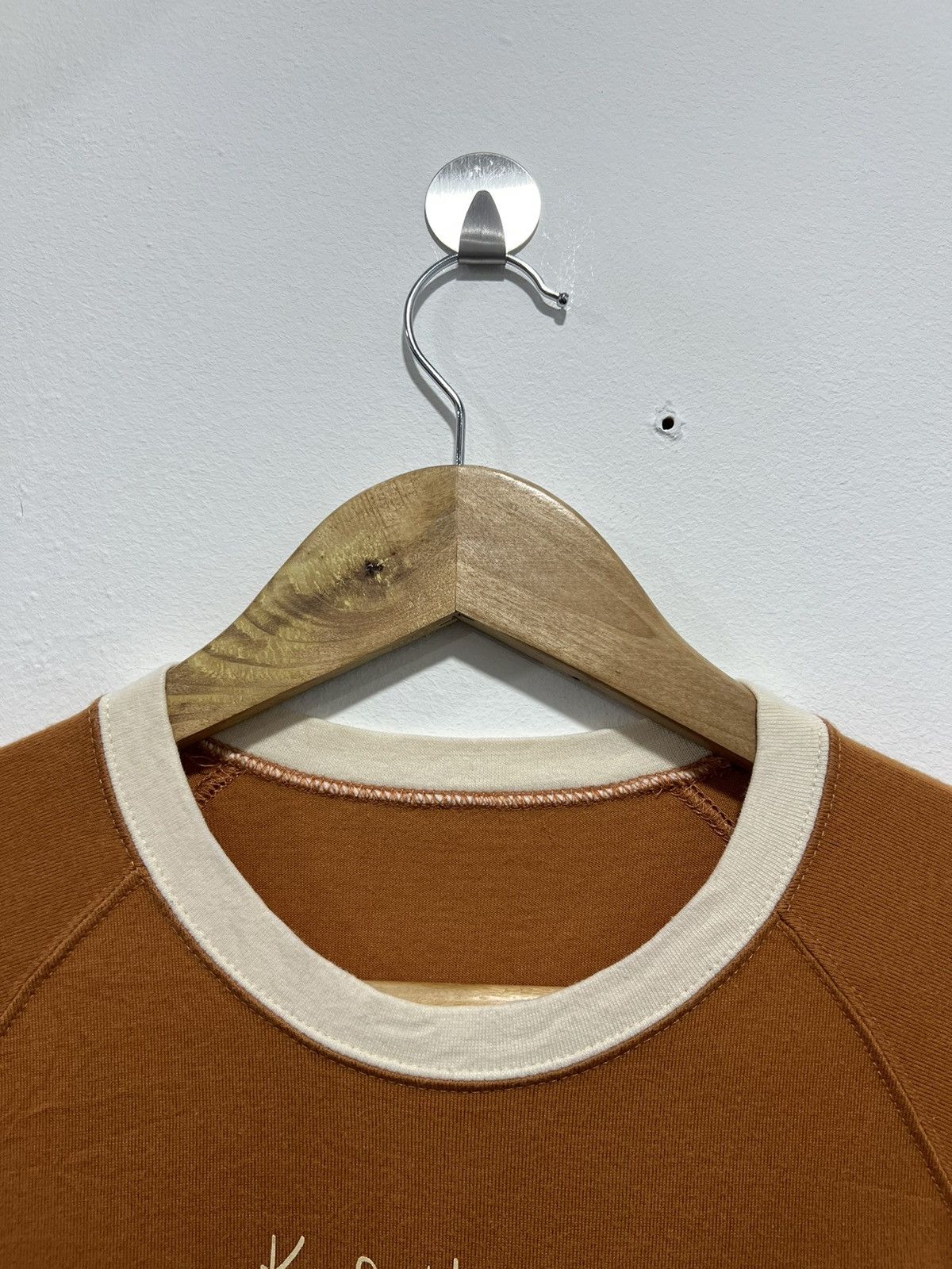 Karl Helmut × Vintage Vintage Karl Helmut Patchwork Pocket Tshirt Size US S / EU 44-46 / 1 - 7 Thumbnail