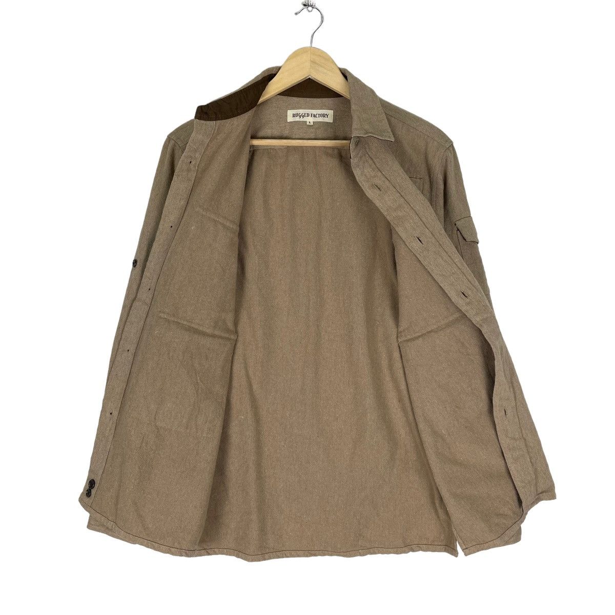 Union LA ☀️RUGGED FACTORY UTILITY MULTI POCKET BUTTON SHIRTS Size US M / EU 48-50 / 2 - 10 Thumbnail