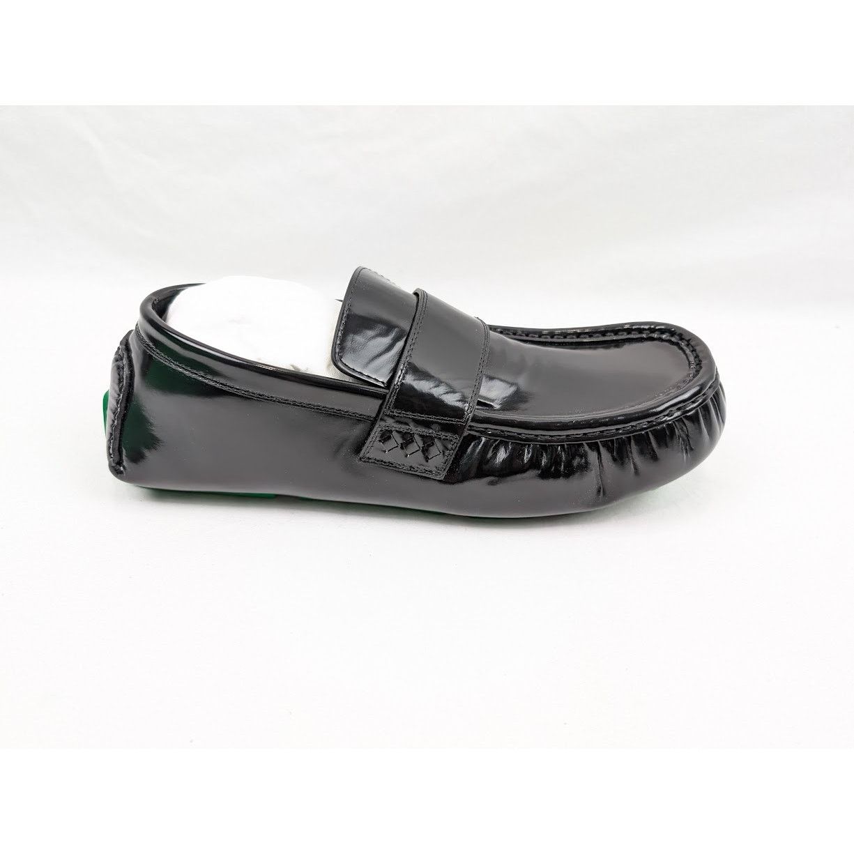 Bottega Veneta o1rshd1 Q:2 / Latex Lux Ride Loafers in Black-Parakeet Size US 8 / EU 41 - 1 Thumbnail