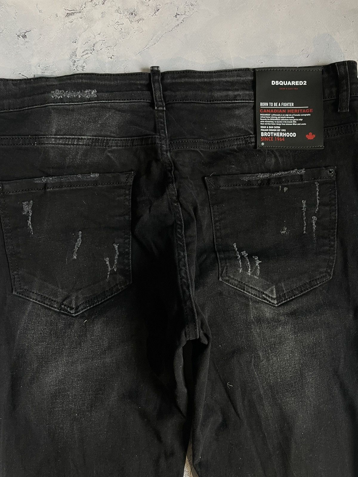 Dsquared2 Dsquared2 Distressed Denim Painted Pants Size US 36 / EU 52 - 12 Thumbnail