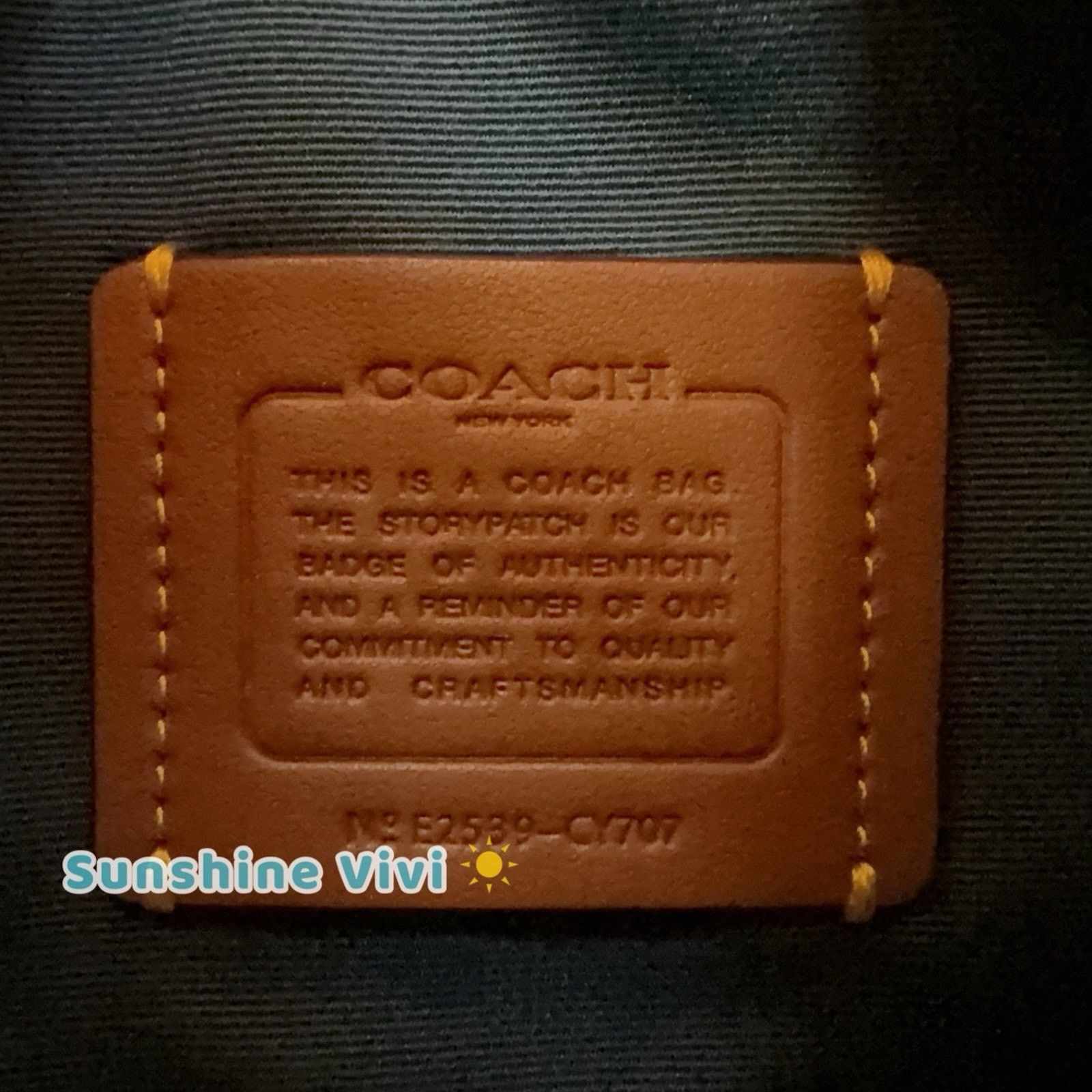 Coach NWT Coach Kailey Shoulder Bag Leather CY707 Deep Blue Size ONE SIZE - 7 Thumbnail