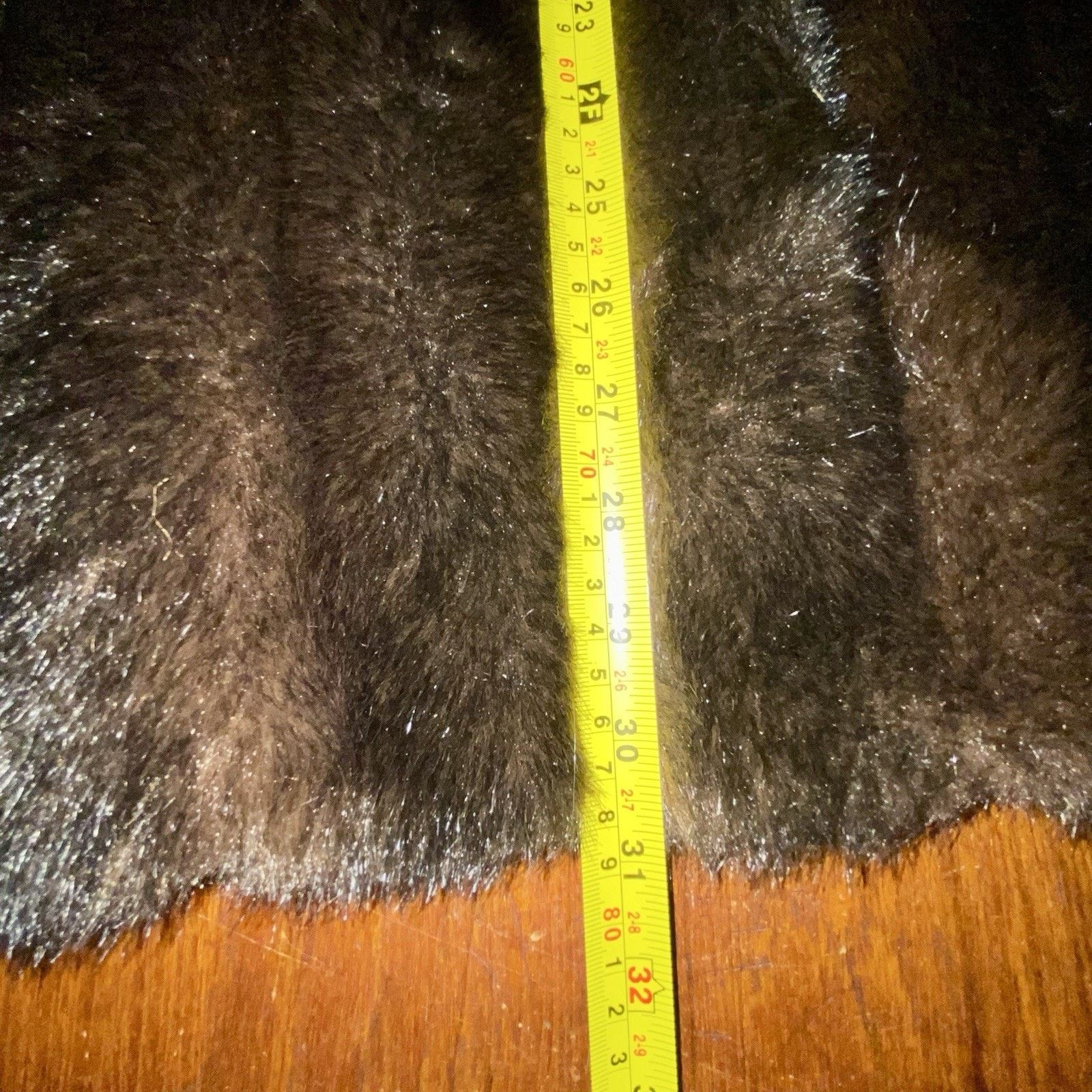 & Other Stories Vintage Chocolate Brown Fur Stole Wrap Jacket Med Large Size M / US 6-8 / IT 42-44 - 4 Thumbnail