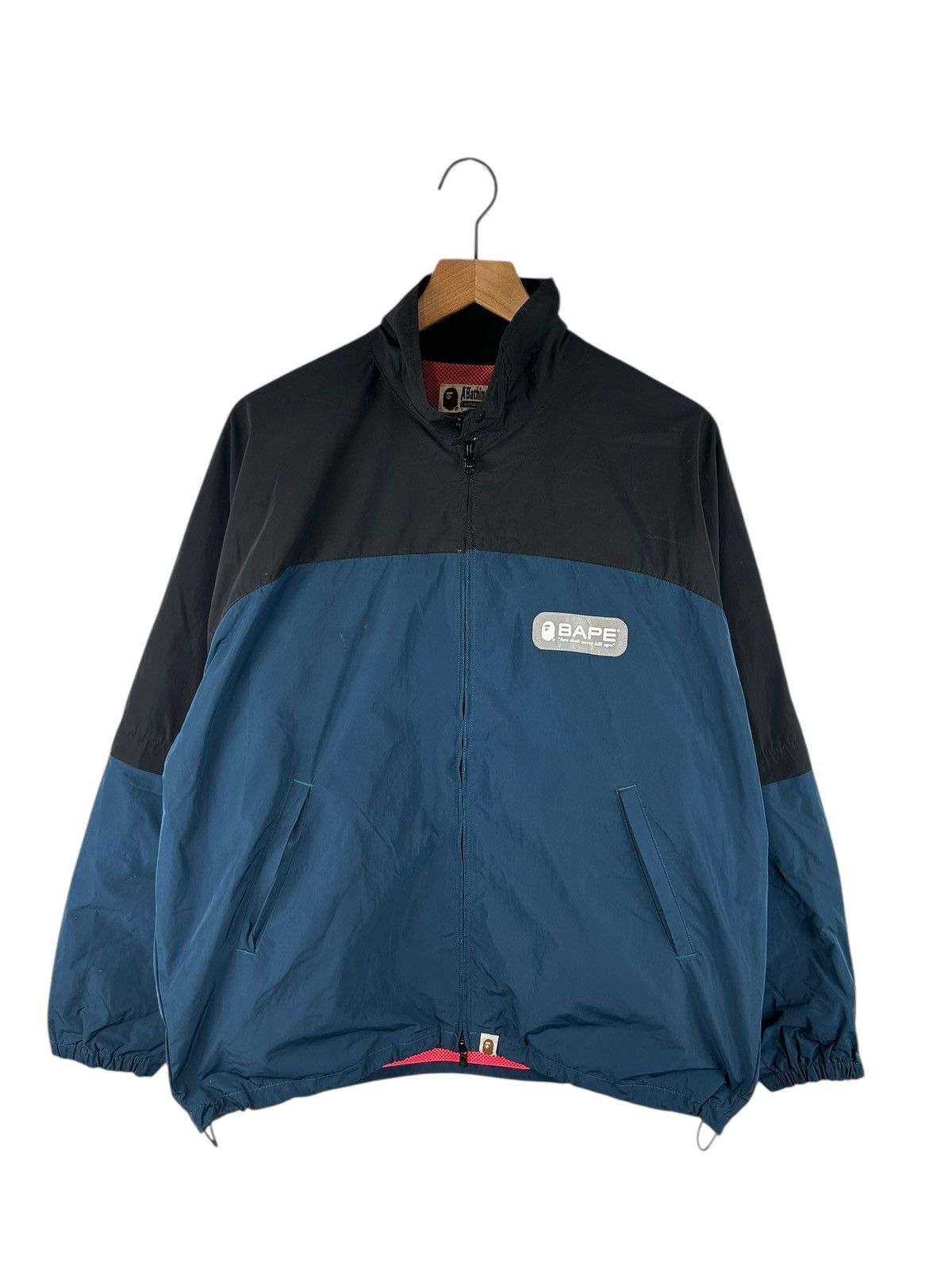 Bape Bape Logo Nylon Jacket Size US L / EU 52-54 / 3 - 1 Thumbnail