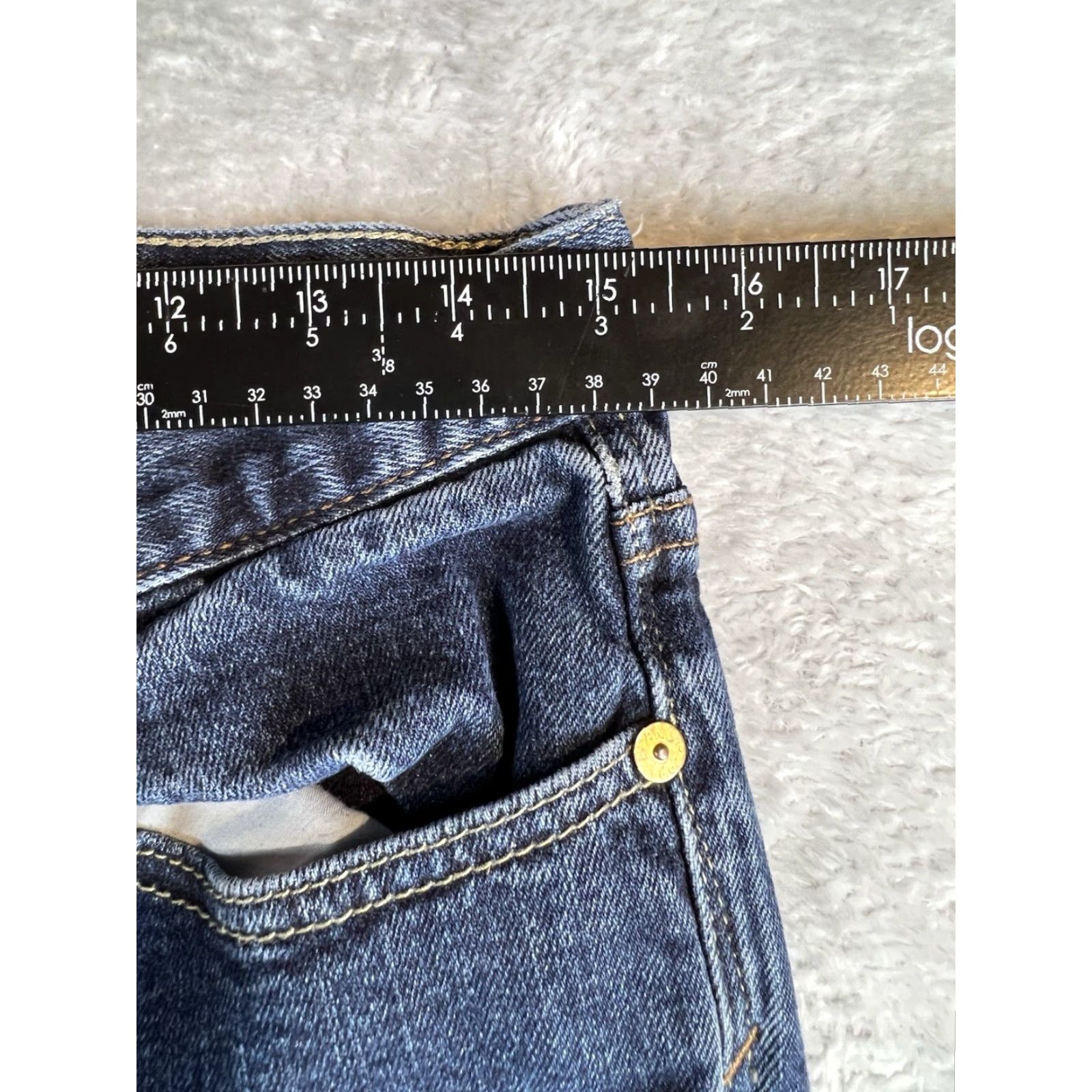 Polo Ralph Lauren Ralph Lauren Sport Jeans Thompson 650 Women’s 30 Denim Slim Straight Leg 5-Pocket Blue Logo Embroidered Size 30" / US 8 / IT 44 - 7 Thumbnail