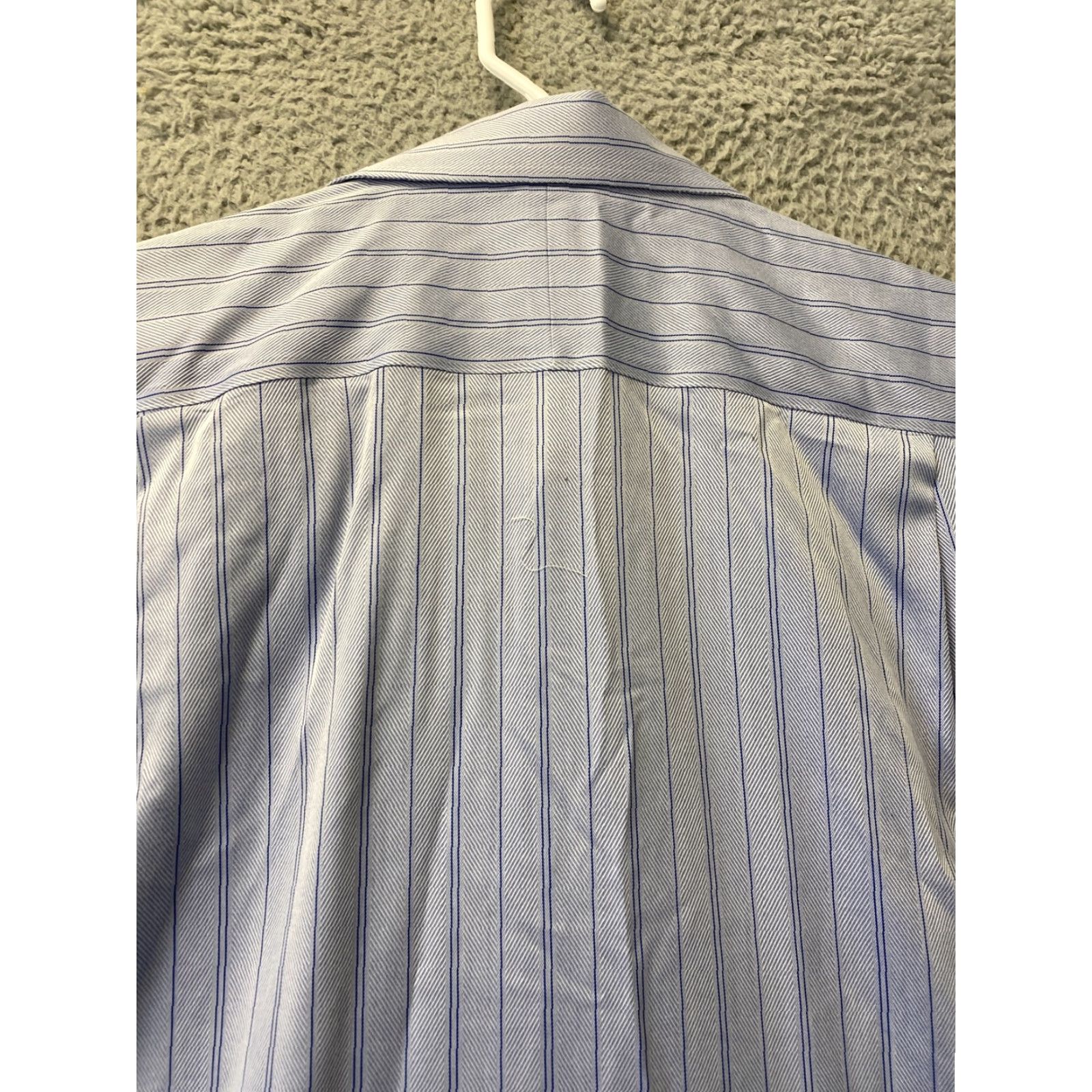 Jos. A. Bank Jos A Bank Dress Shirt Mens 16.5 33 Button Up Long Sleeve Sky Blue Regular Button-Down Collar Mens Shirt” Size 42R - 8 Thumbnail