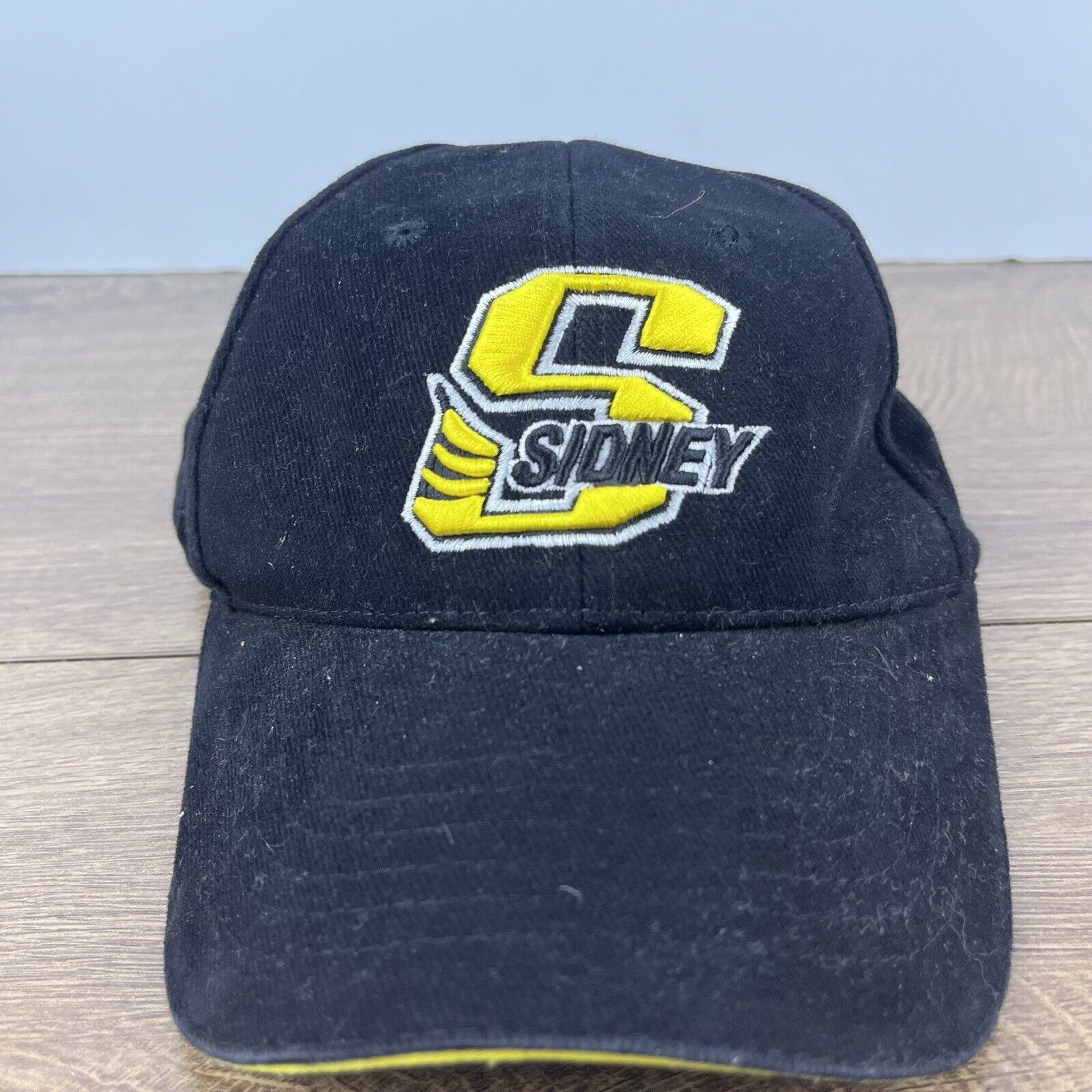 Other Sidney Hat Sidney Baseball Hat Black Cap Hat Adjustable Hat Size ONE SIZE - 3 Thumbnail