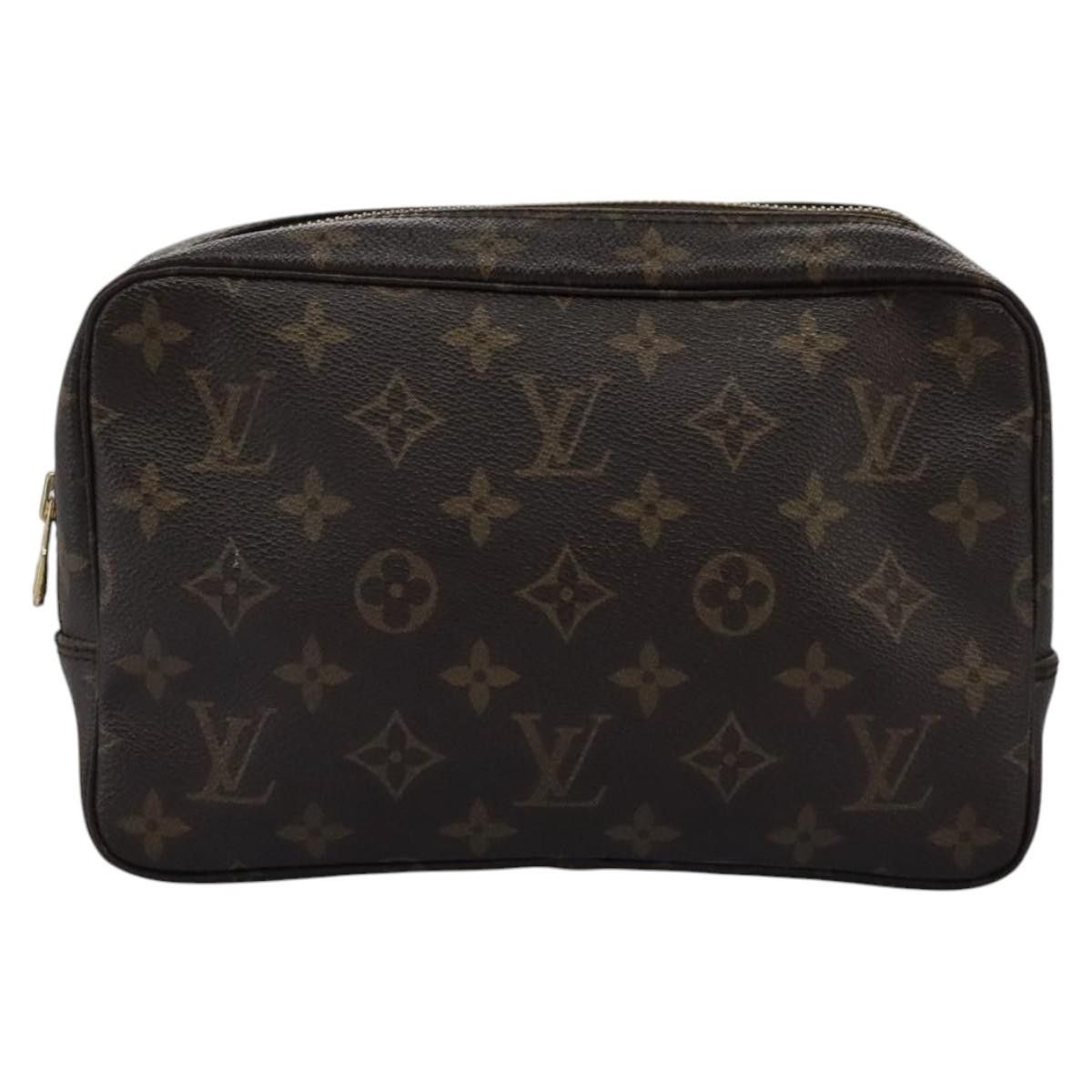 Louis Vuitton Trousse De Toilette Brown Canvas Clutch Bag (Pre-Owned) Size ONE SIZE - 1 Thumbnail