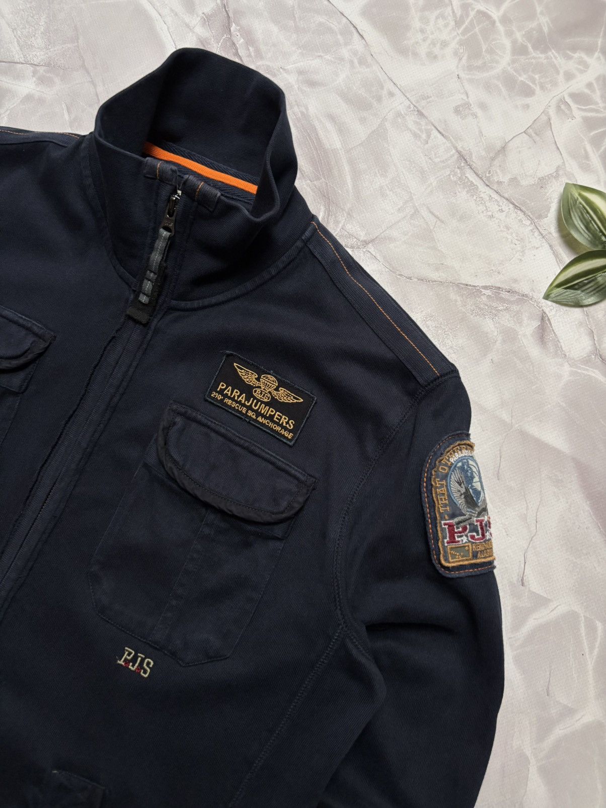 Parajumpers Parajumpers Anchorage Sweat Jacket Full Zip Cotton Dark Navy Size US M / EU 48-50 / 2 - 4 Thumbnail