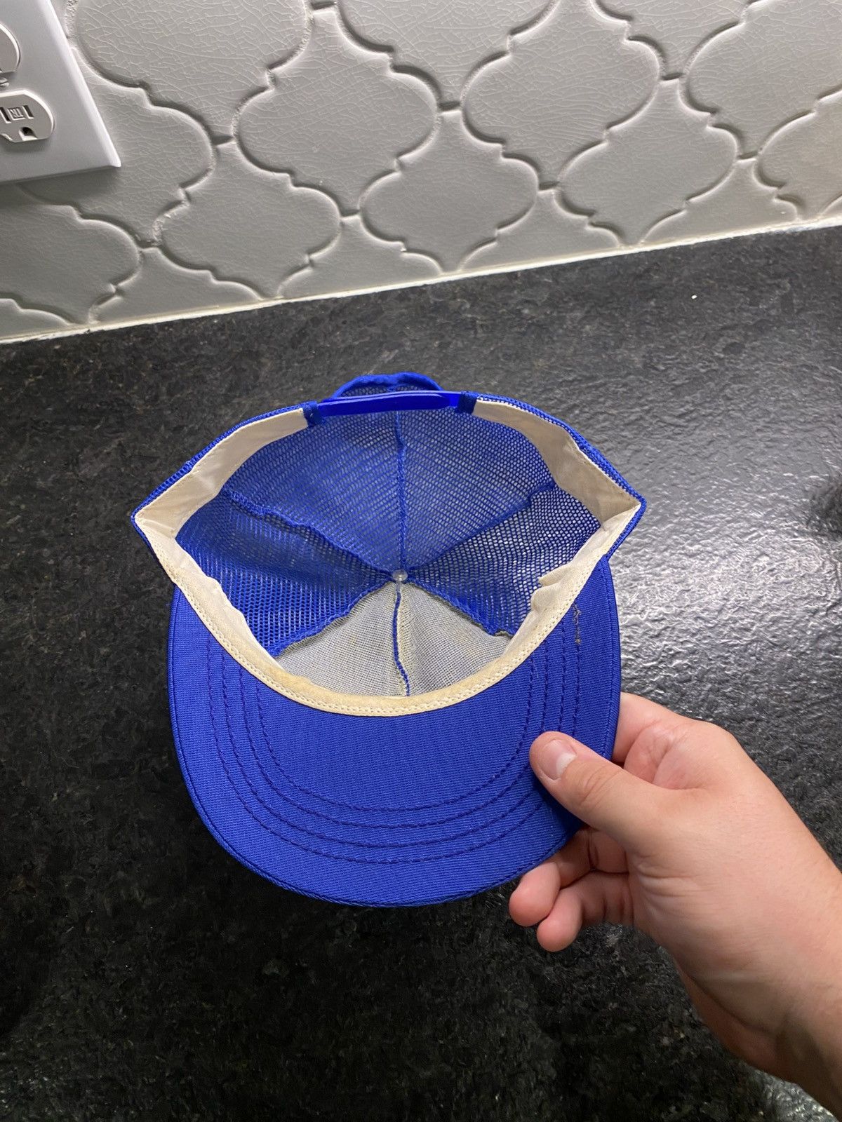 Other Vintage 80s Gulf industrial lubricant trucker hat Size ONE SIZE - 3 Thumbnail