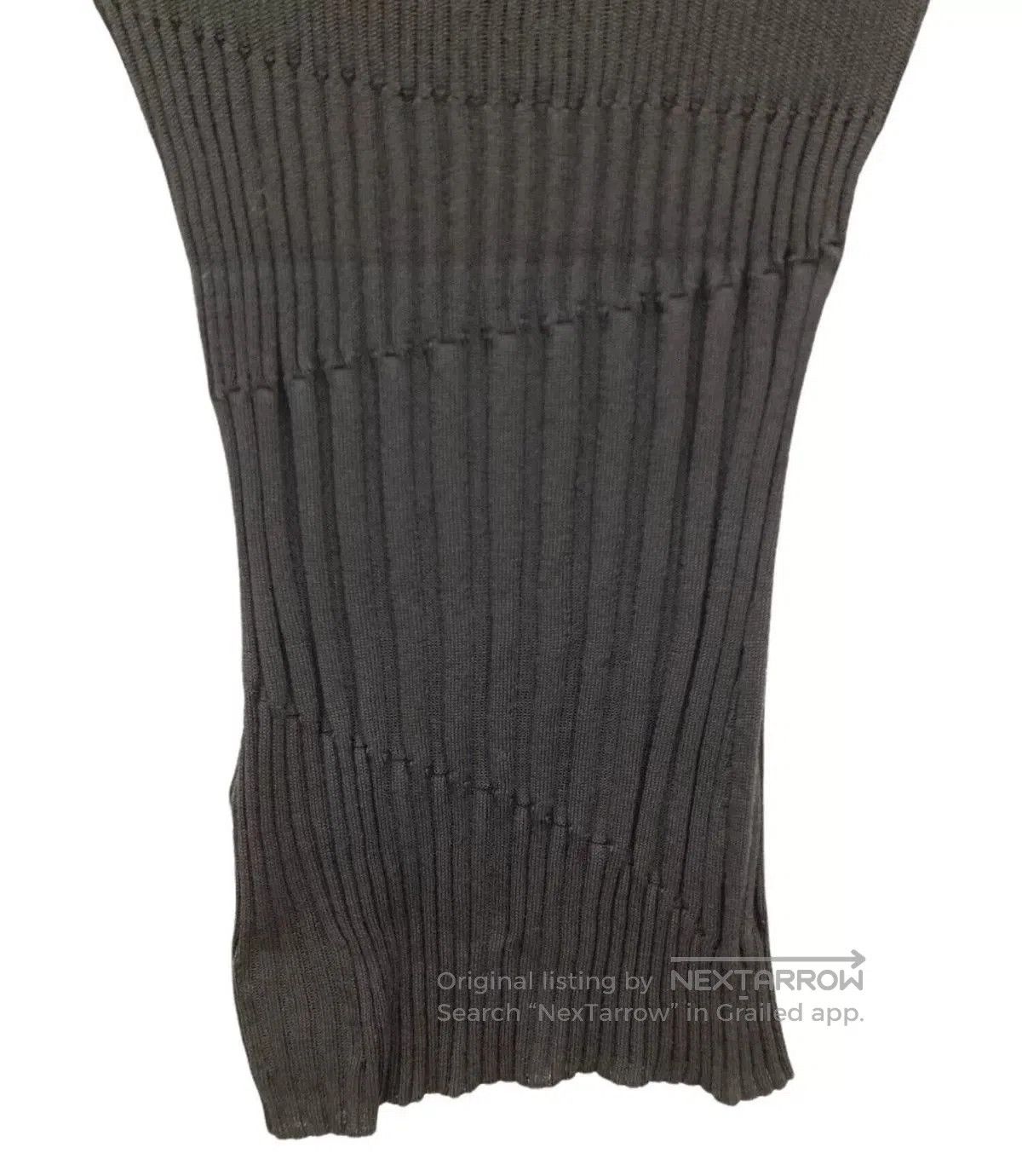 Yohji Yamamoto Yohji Yamamoto Cropped Round Neck Short Sleeve Knit. Size M / US 6-8 / IT 42-44 - 5 Thumbnail