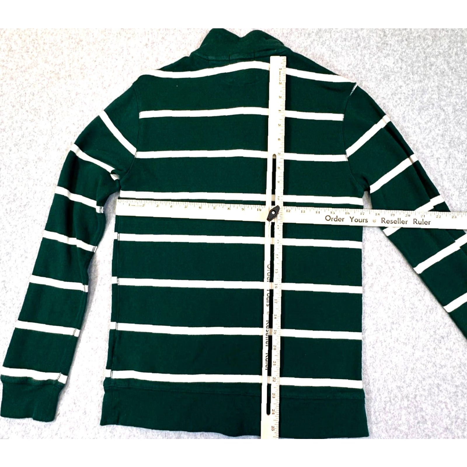 Ralph Lauren Polo Ralph Lauren Striped Interlock 1/4 Zip Polo Teen XL Boys Shirt Multicolor Logo 90s Golf Casual Mens Girls Size US XL / EU 56 / 4 - 7 Thumbnail
