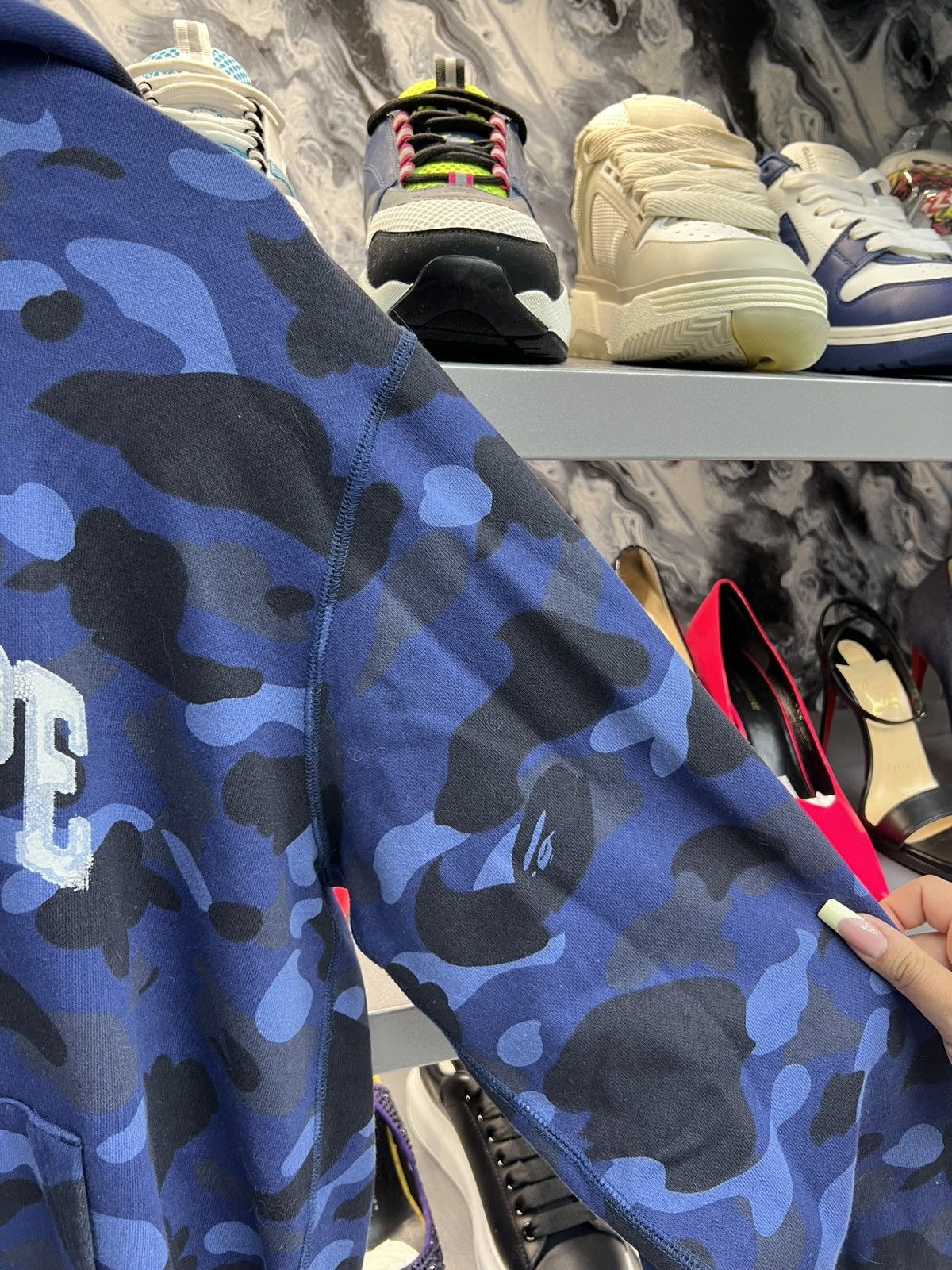 Bape Bathing Ape Pull Over Hoodie Size US XL / EU 56 / 4 - 6 Thumbnail