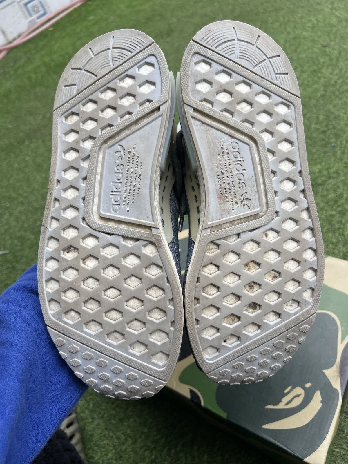 Adidas Adidas x NMD Hu Pharrell x BBC Pilot Astronaut Blue - GW3955 Size US 7 / EU 40 - 6 Thumbnail