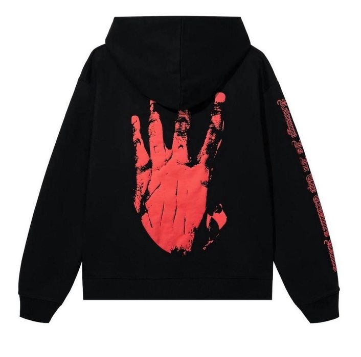 Black red revenge outlet hoodie