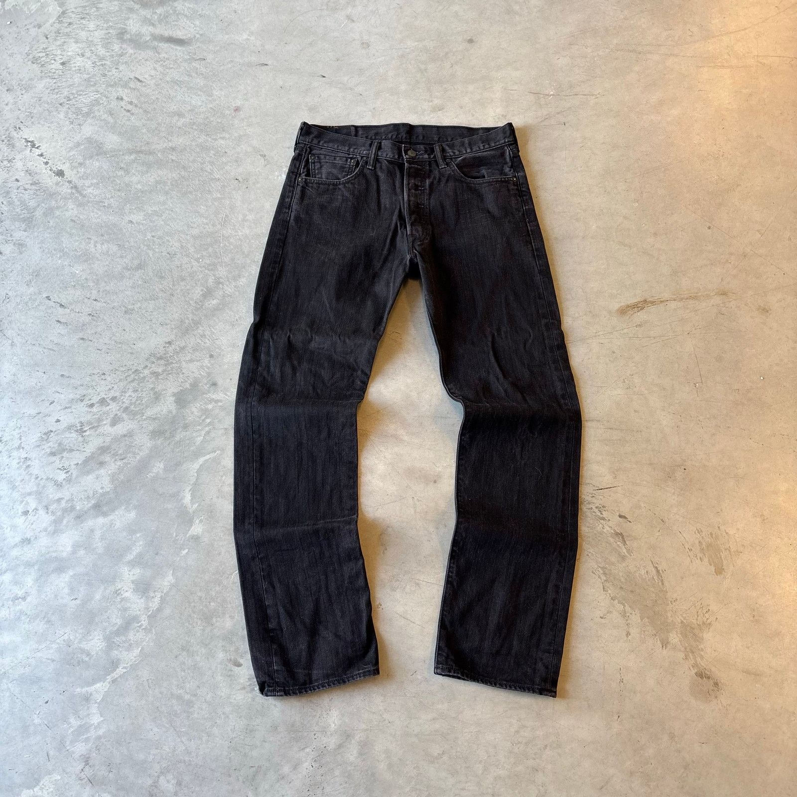 Levi's y2k levi’s 501 black denim jeans Size US 34 / EU 50 - 2 Thumbnail