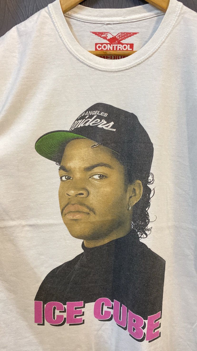 MLB × Rap Tees × Vintage ICE CUBE X LA RAIDES BIG HEAD MEDIUM WHITE Size US M / EU 48-50 / 2 - 3 Thumbnail