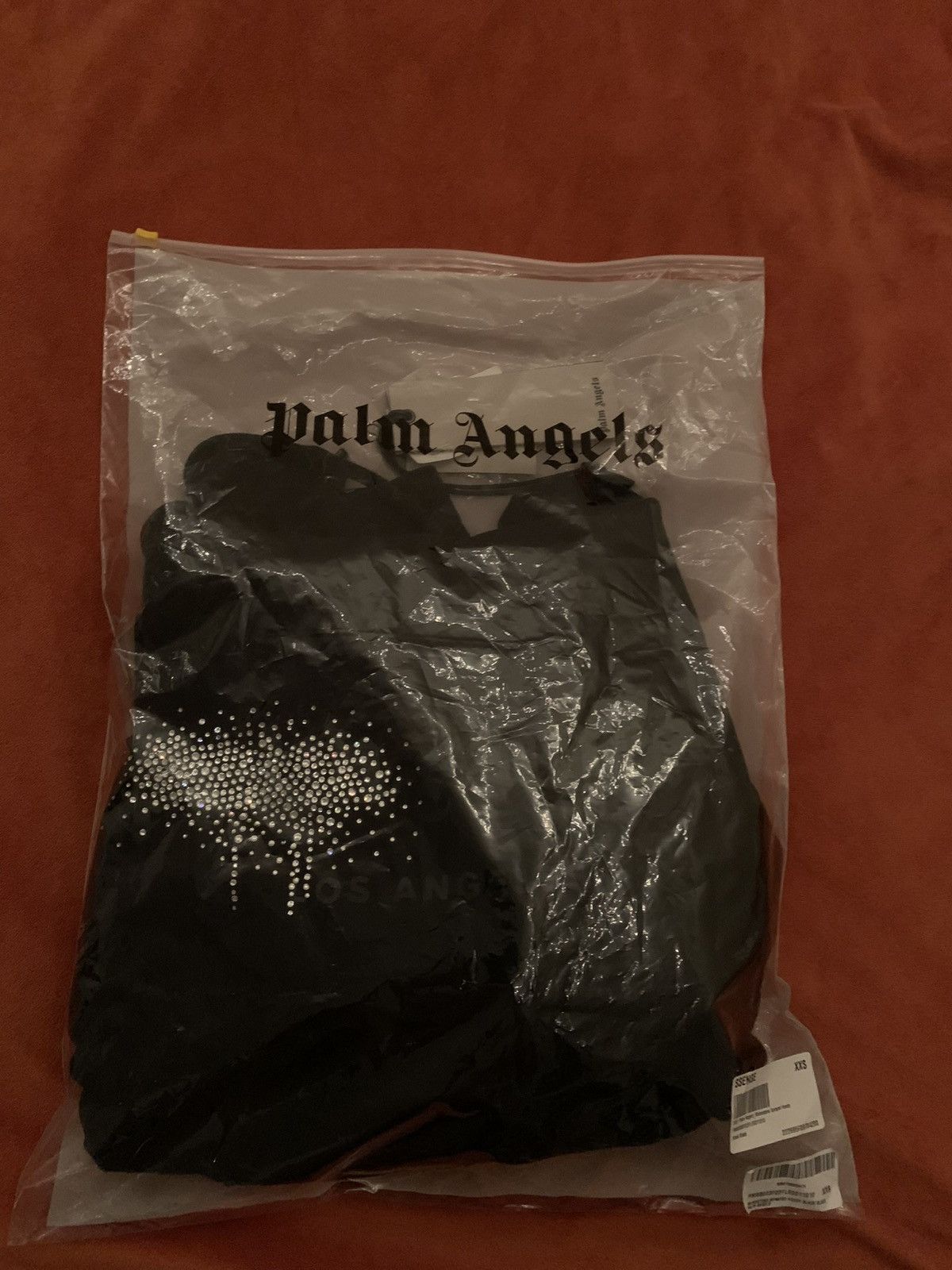 Palm Angels Palm Angels Rhinestone Hoodie Size US XXS / EU 40 - 4 Thumbnail