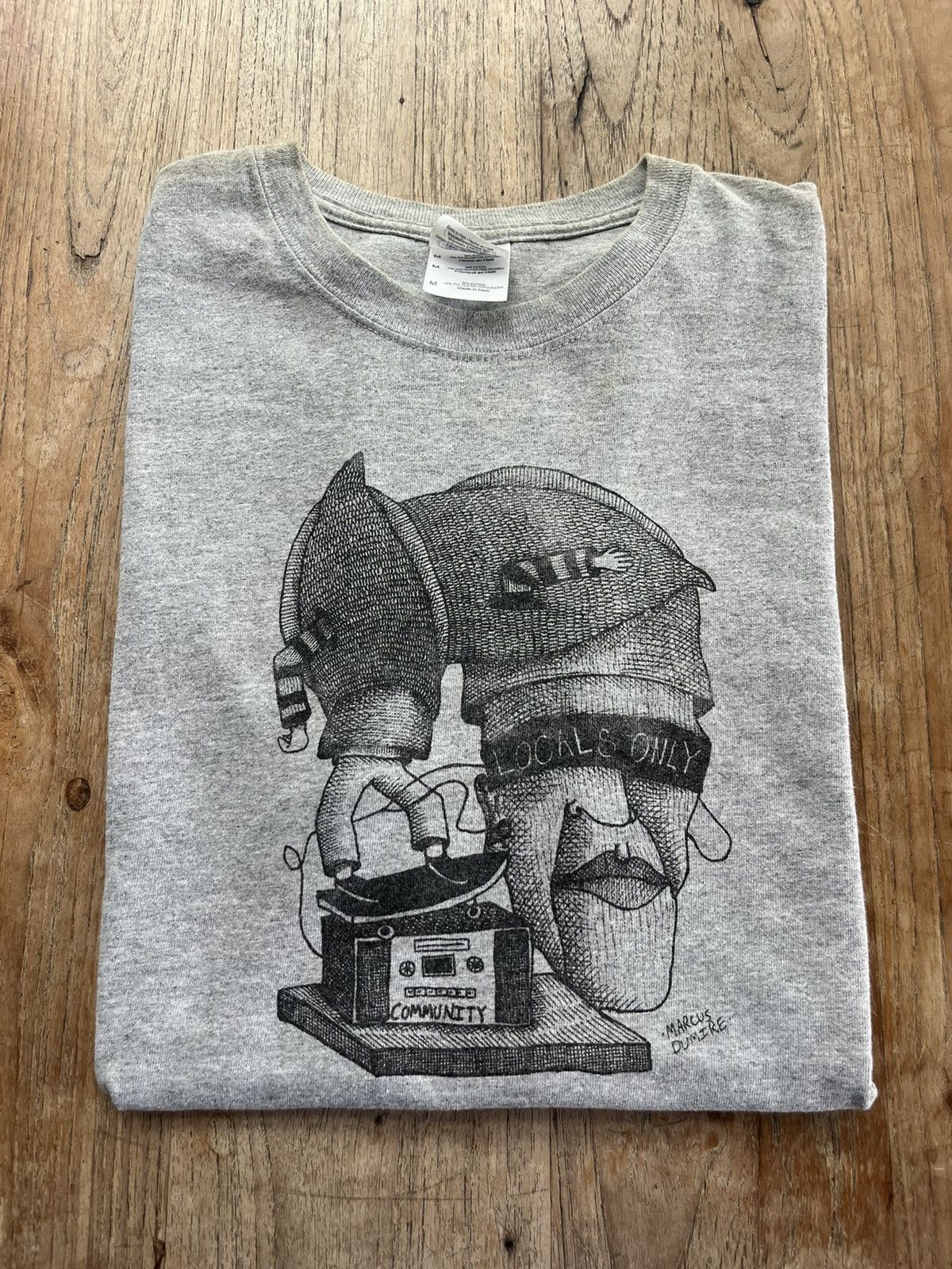 Other LOCALS ONLY Skateboard Artwork design by Marcus Dumire 00’s Size US M / EU 48-50 / 2 - 1 Thumbnail
