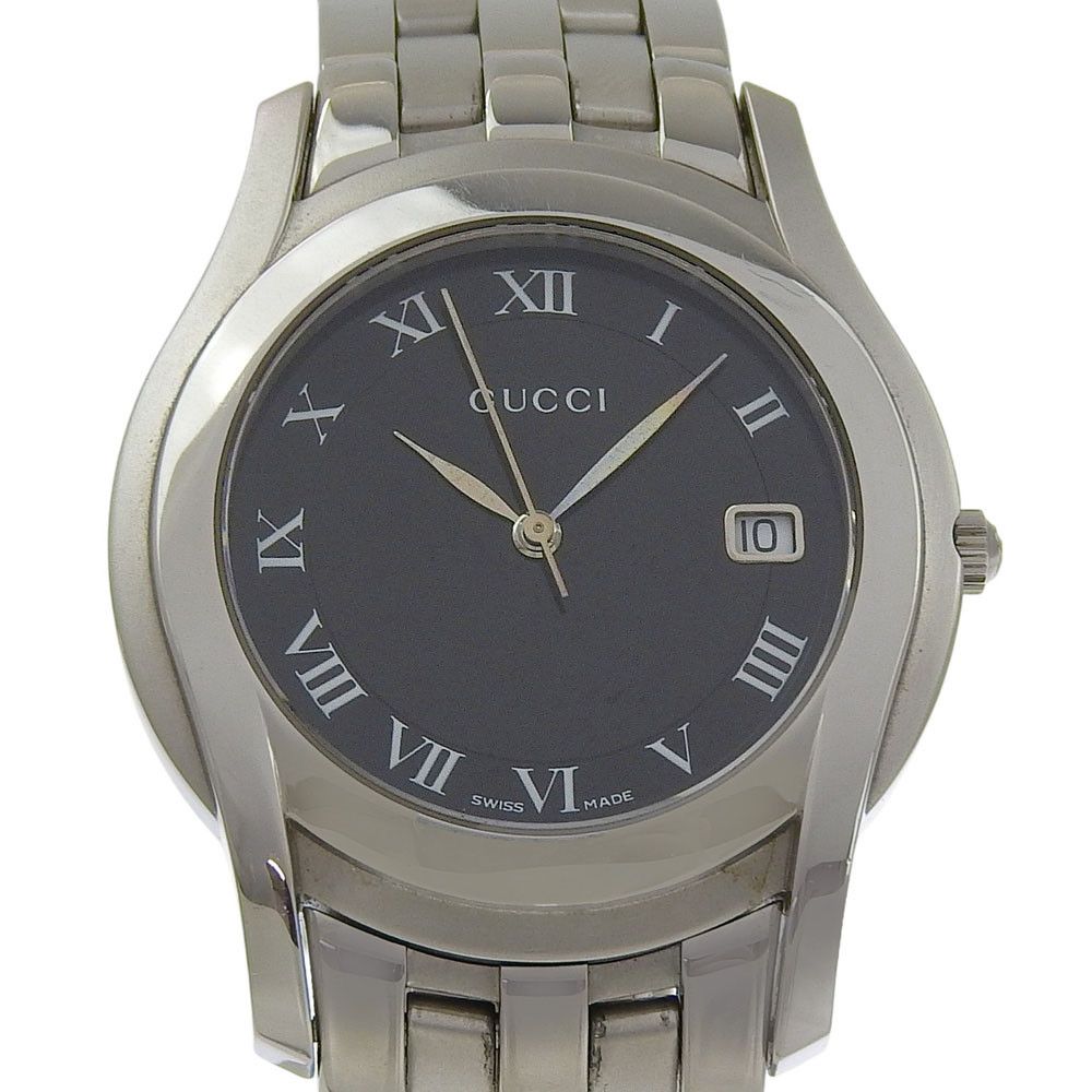 Gucci Gucci Gucci 5500M Stainless Steel Quartz Metal Quartz 5500M DUTY FREE for USA Size ONE SIZE - 1 Thumbnail