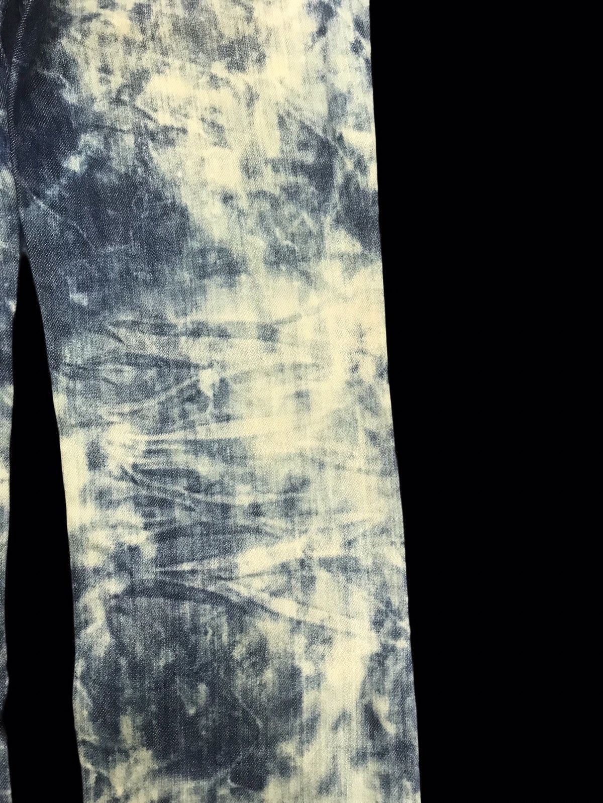 semanticdesign 💥90s Style💥semantic design Acid Wash Bleached Denim F298 Size US 31 - 13 Thumbnail
