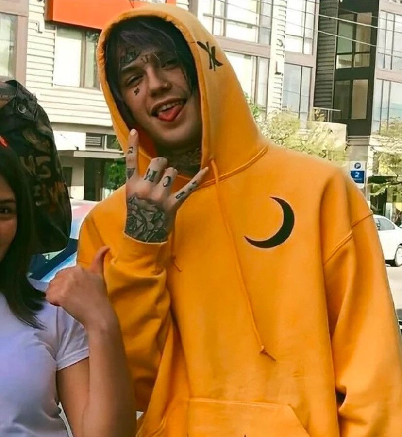 Lil Peep *2018* Lil Peep edition “Raw Vision” hoodie Size US M / EU 48-50 / 2 - 6 Thumbnail