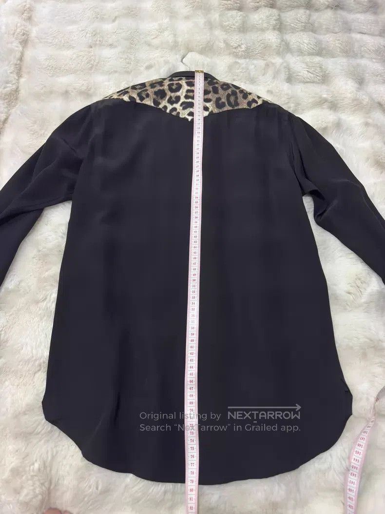 Saint Laurent Paris Saint Laurent Paris Size 38 Leopard Print Silk Shirt i Size US S / EU 44-46 / 1 - 9 Thumbnail