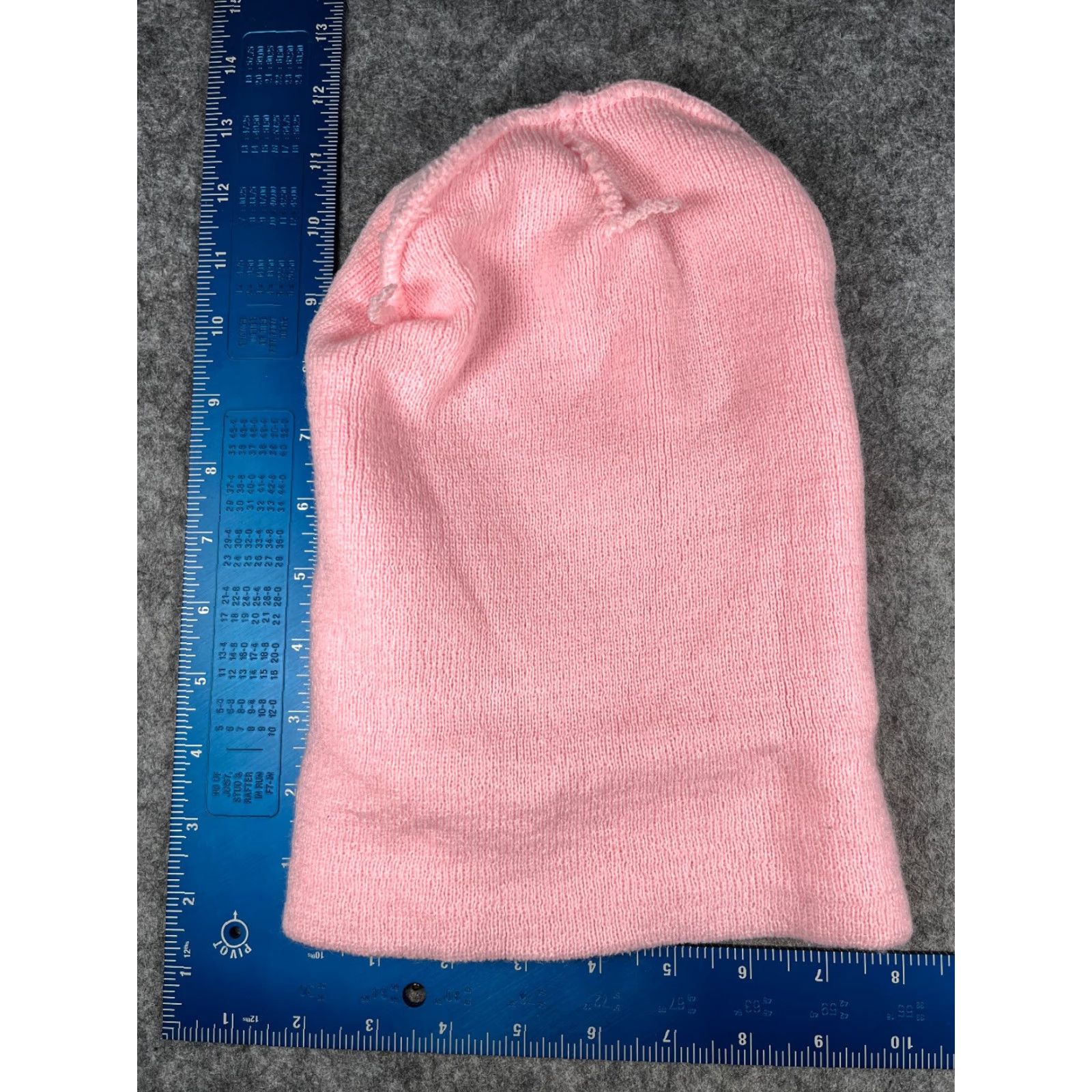 Pinko Unbranded Beanie Adult Pink Knit Acrylic Embroidered Happy Face Toque Skateboard Ski Wip Unisex – One Size, Casual Everyday Hat/Cap, USA Made Size ONE SIZE - 6 Thumbnail