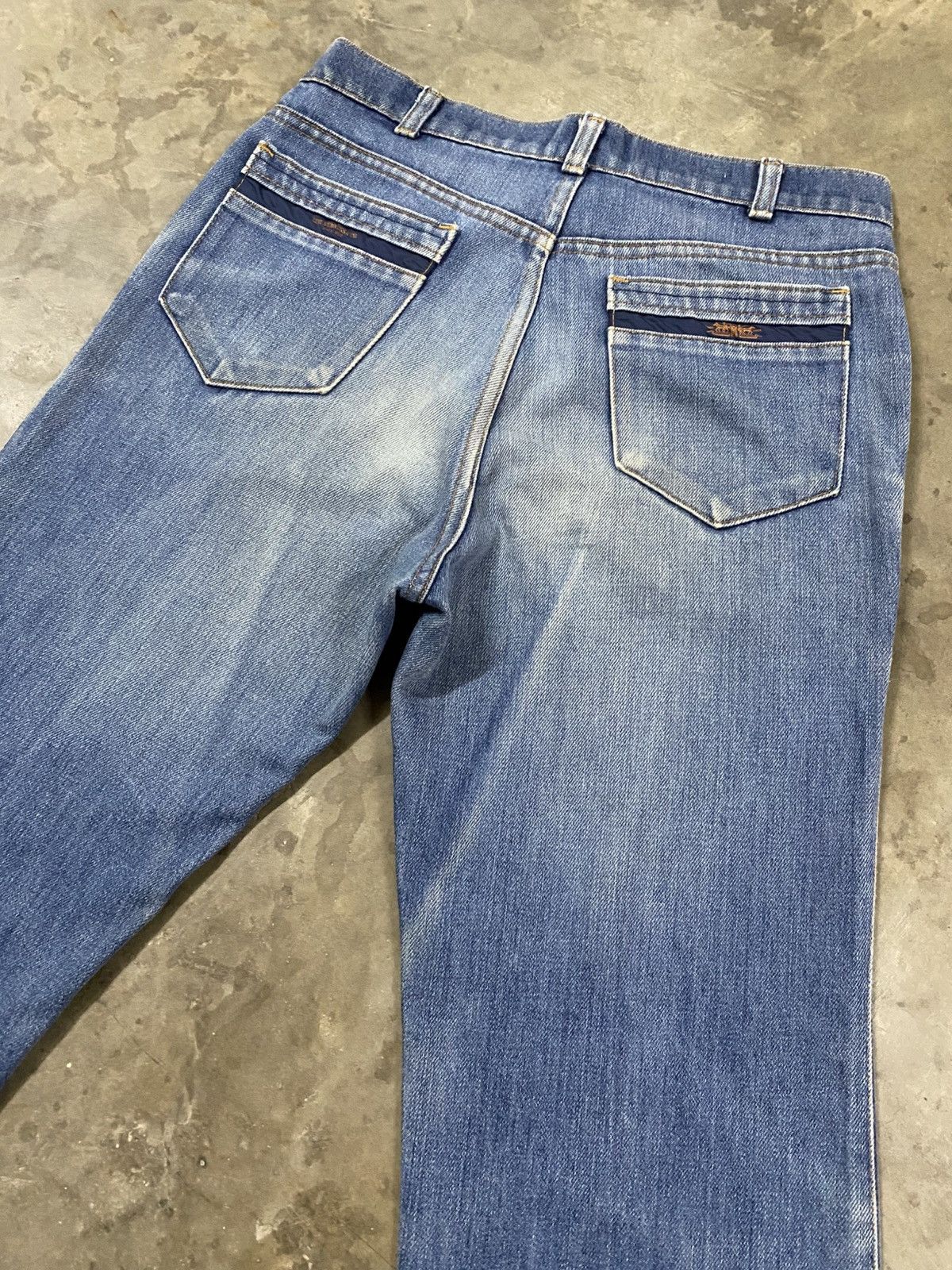 Jean × Levi's × Vintage Flare Jeans Vintage Levis Distressed Denim Boot Cut @220 Size US 32 / EU 48 - 19 Thumbnail