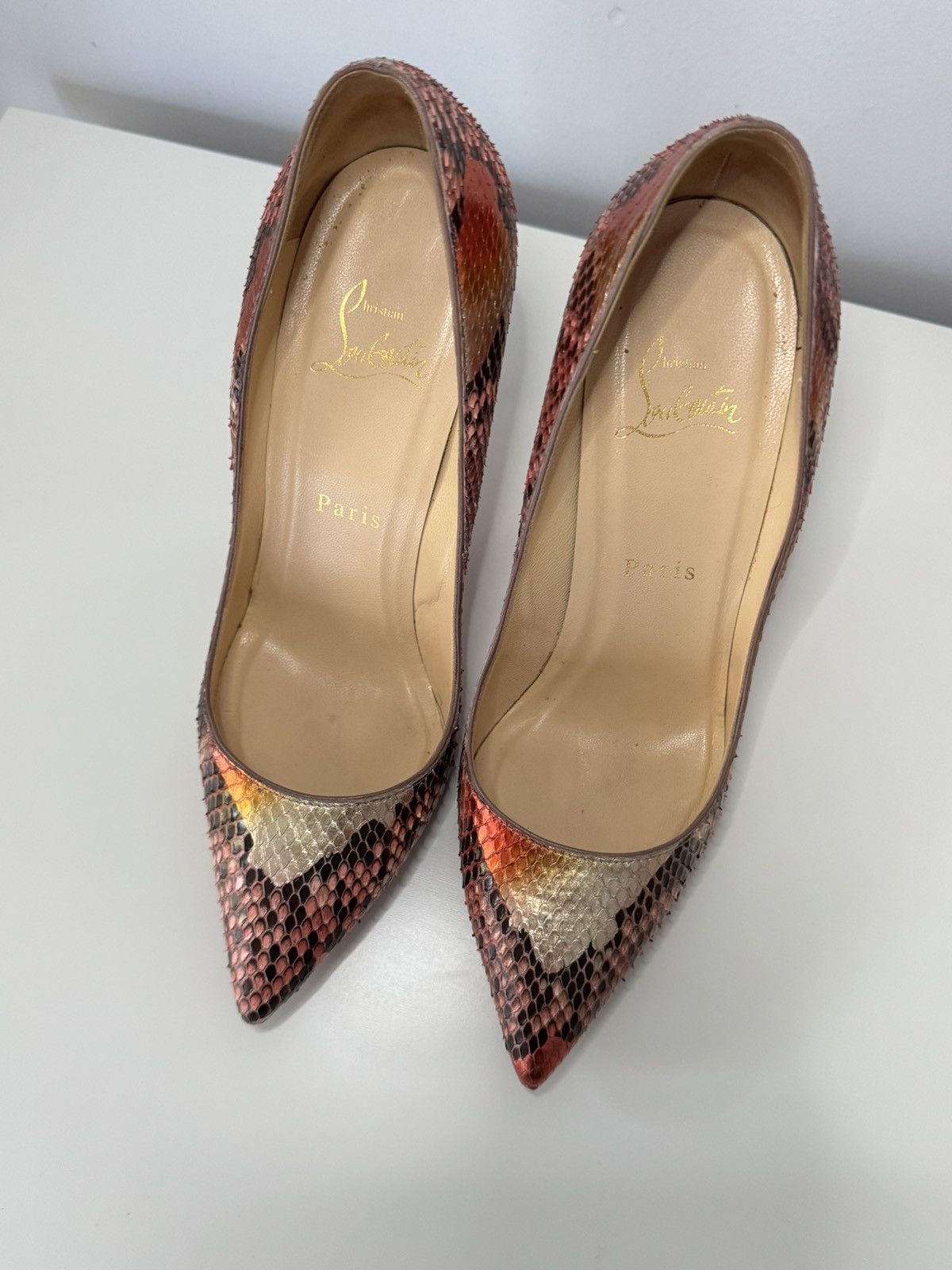 Christian Louboutin Christian Louboutin Heels Size US 7.5 / IT 37.5 - 8 Thumbnail