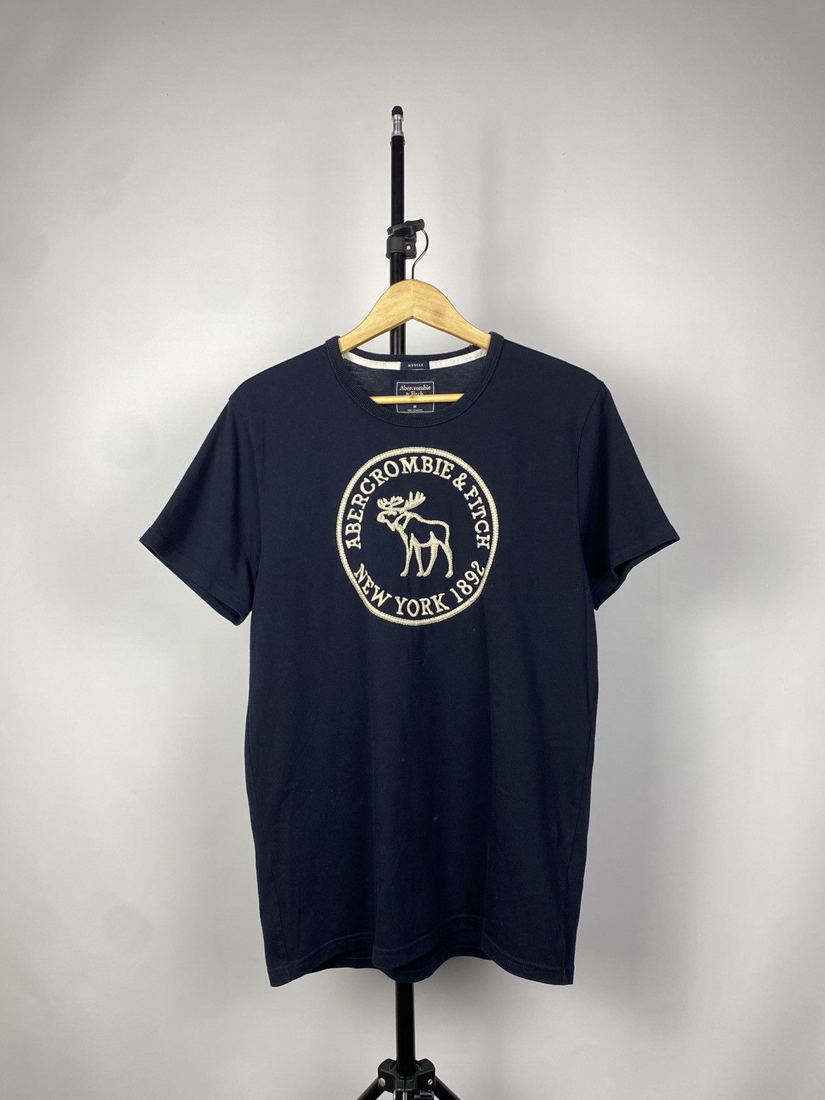 Abercrombie & Fitch × Vintage Vintage Abercrombie & Fitch BIG LOGO T-Shirt Men’s M Size Size US M / EU 48-50 / 2 - 1 Thumbnail