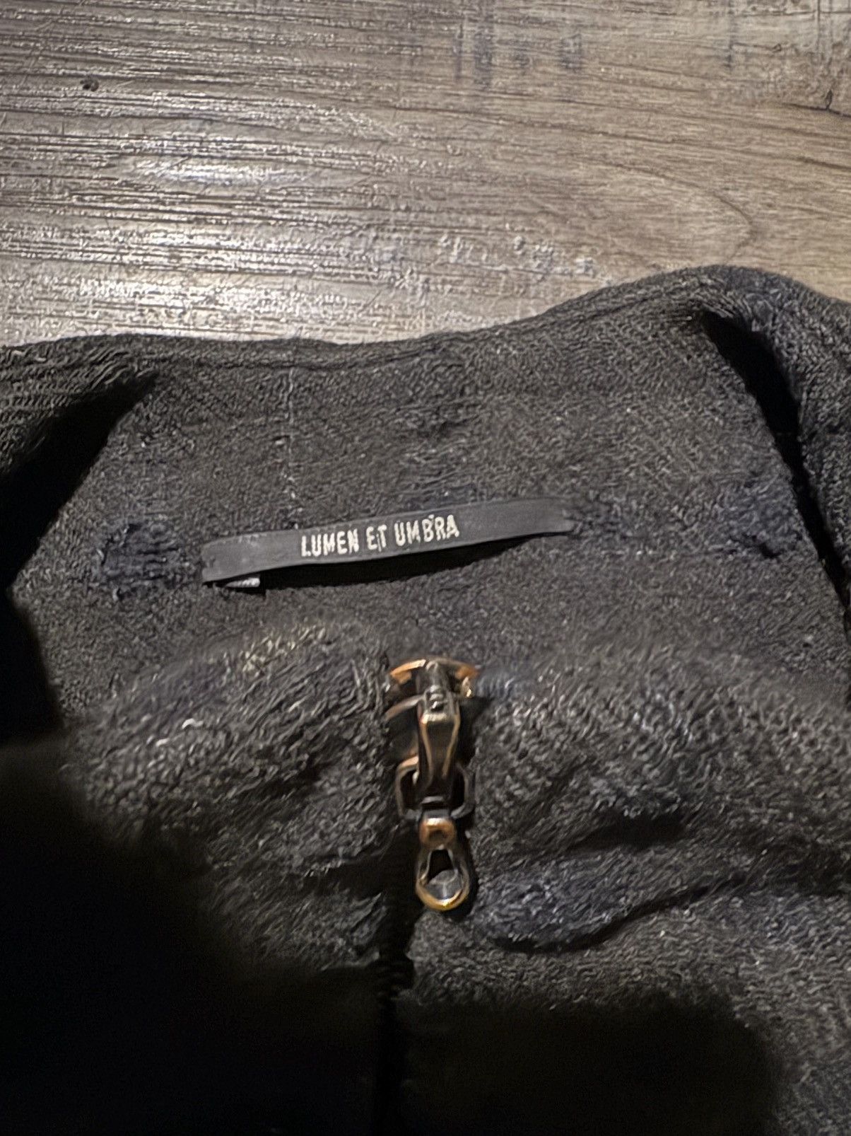 Lumen Et Umbra Lumen Et Umbra Plaid Distressed Wool Anatomical Jacket Size US M / EU 48-50 / 2 - 3 Thumbnail