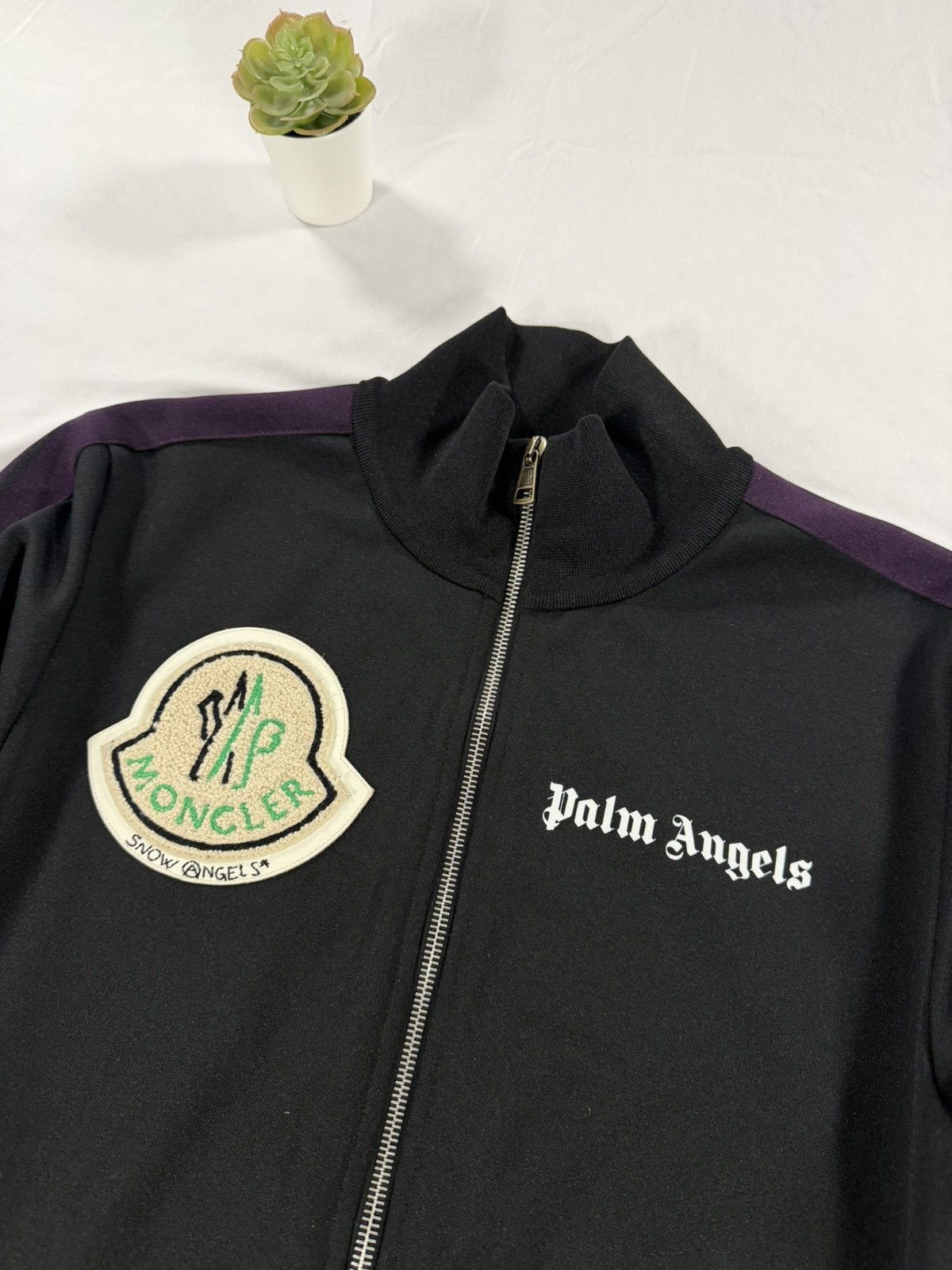 Moncler × Palm Angels Moncler Genius N°8 X Palm Angels Track Jacket S Full Zip Size US S / EU 44-46 / 1 - 2 Thumbnail