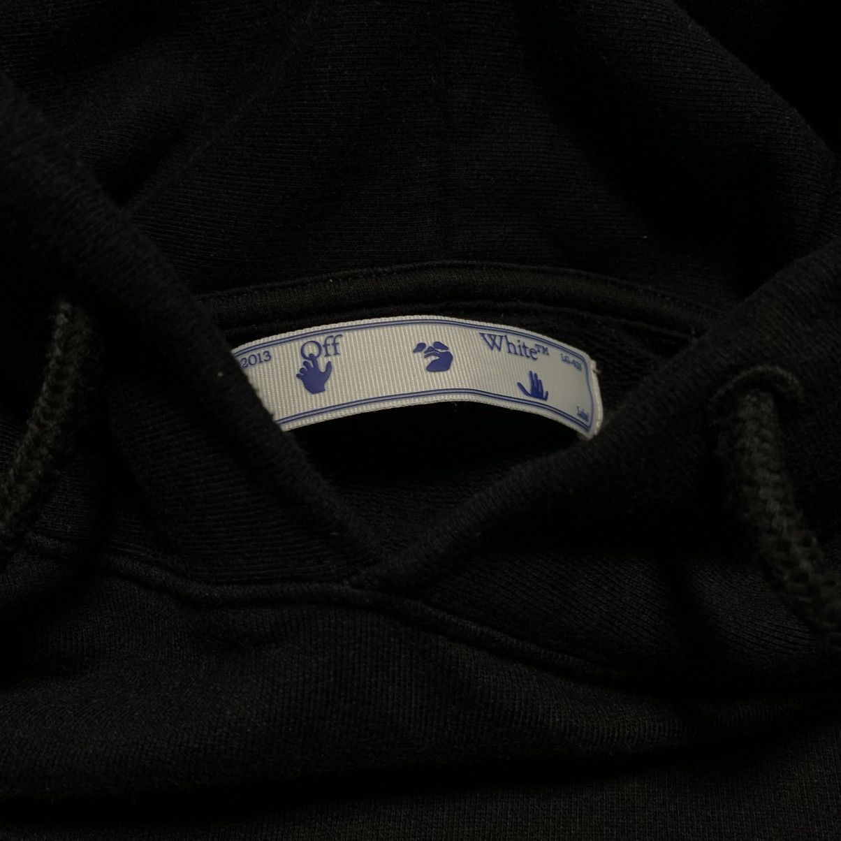 Off-White Off White Medium Pascal Arrows Black Hoodie Virgil Abloh Size US M / EU 48-50 / 2 - 6 Thumbnail