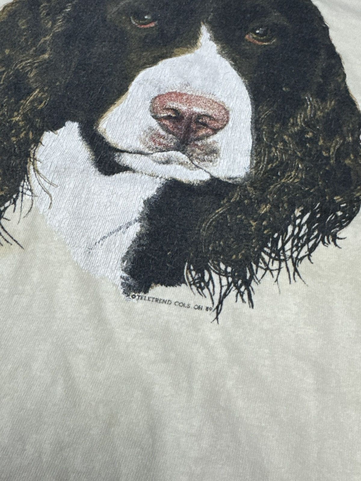 Vintage VINTAGE 80s SPRINGER SPANIEL Size US XL / EU 56 / 4 - 5 Thumbnail