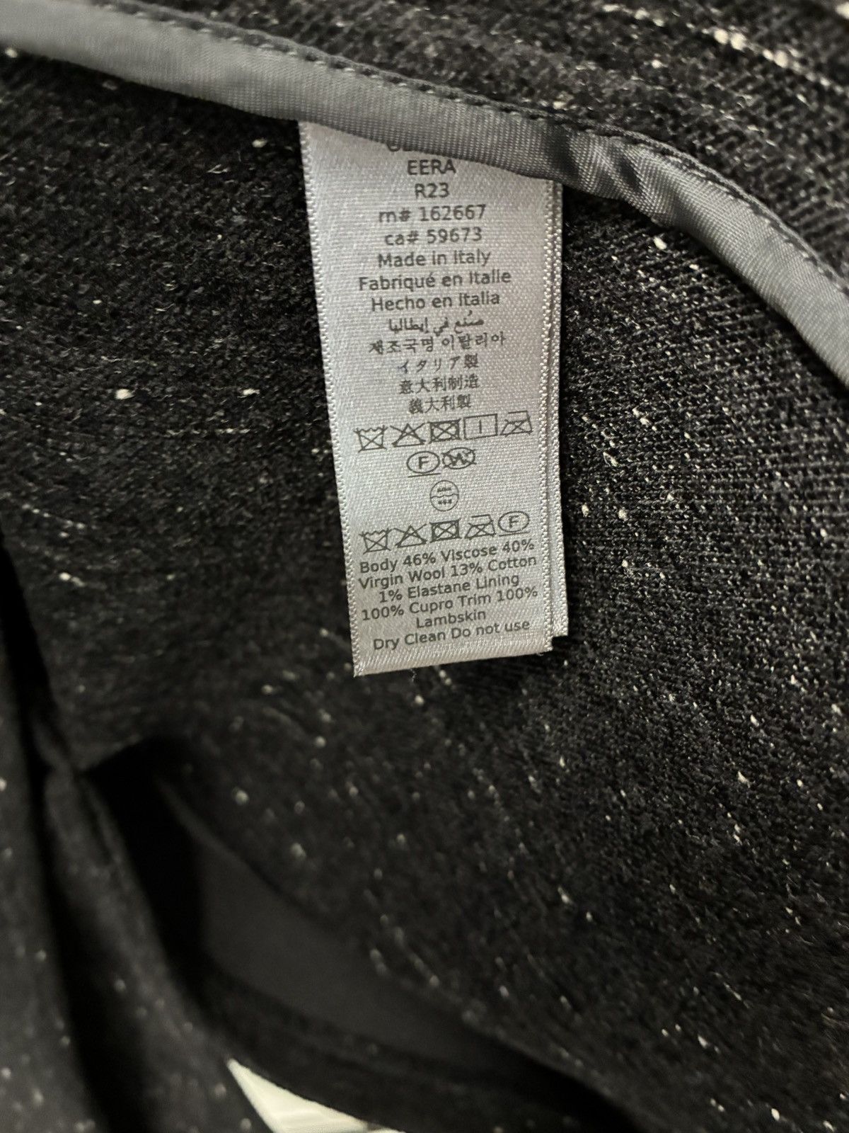 John Varvatos Hart Double Breasted Peacoat EU 48 USA 38 Size US M / EU 48-50 / 2 - 8 Thumbnail