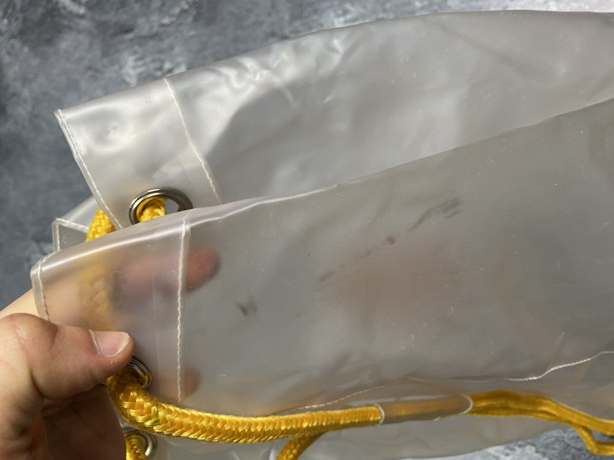 Jil Sander Jil Sander SUN Fragrance Transparent Drawstring Beach Bag Size ONE SIZE - 9 Thumbnail