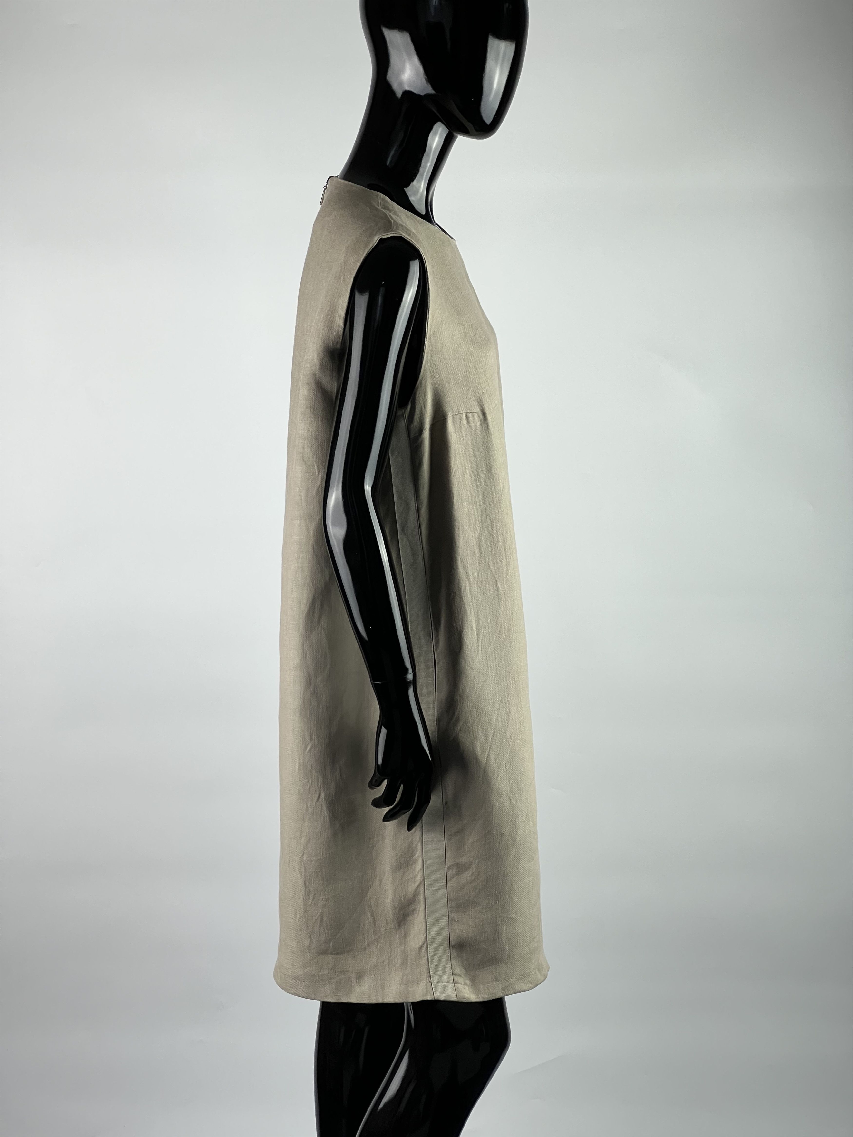 Other Antonelli Firenze Linen Sleeveless Dress Size IT46 Size L / US 10 / IT 46 - 2 Thumbnail