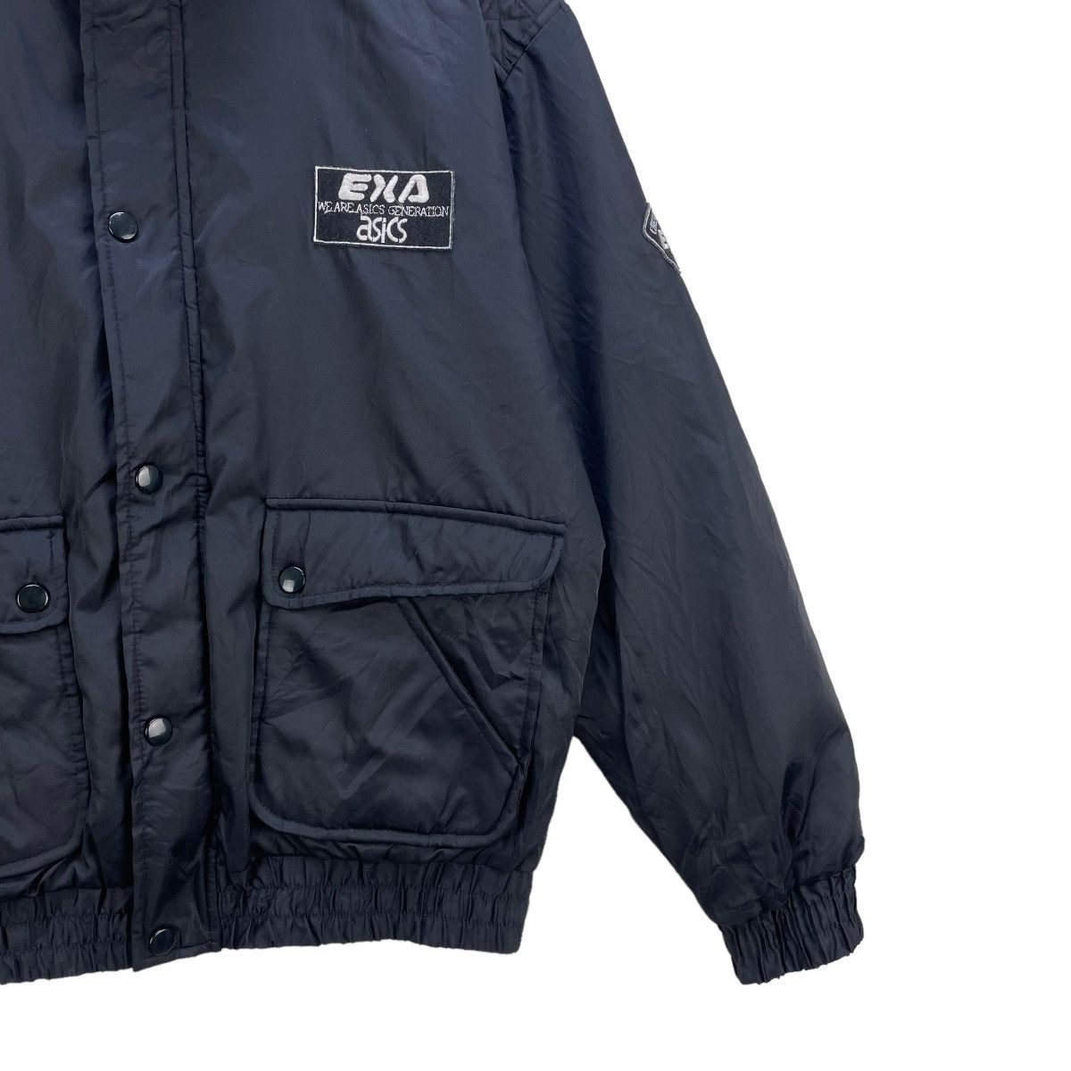 Asics Rare Hard To Find Vintage Asics Bomber Jacket Size US S / EU 44-46 / 1 - 5 Thumbnail