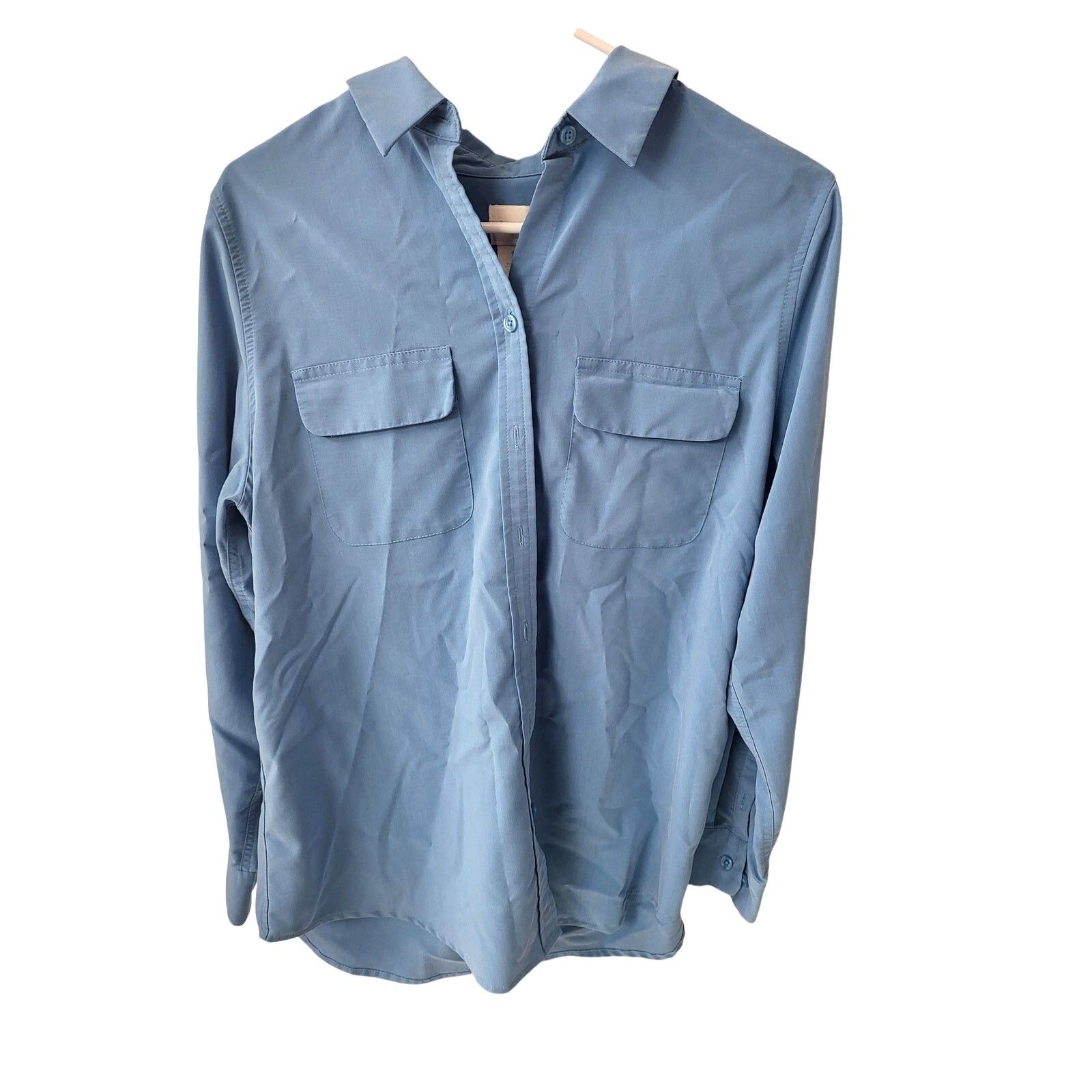 Other Chico's Modal Button Up Bundle in Blue and Coral -Sz 1 (M/8) Size M / US 6-8 / IT 42-44 - 2 Thumbnail
