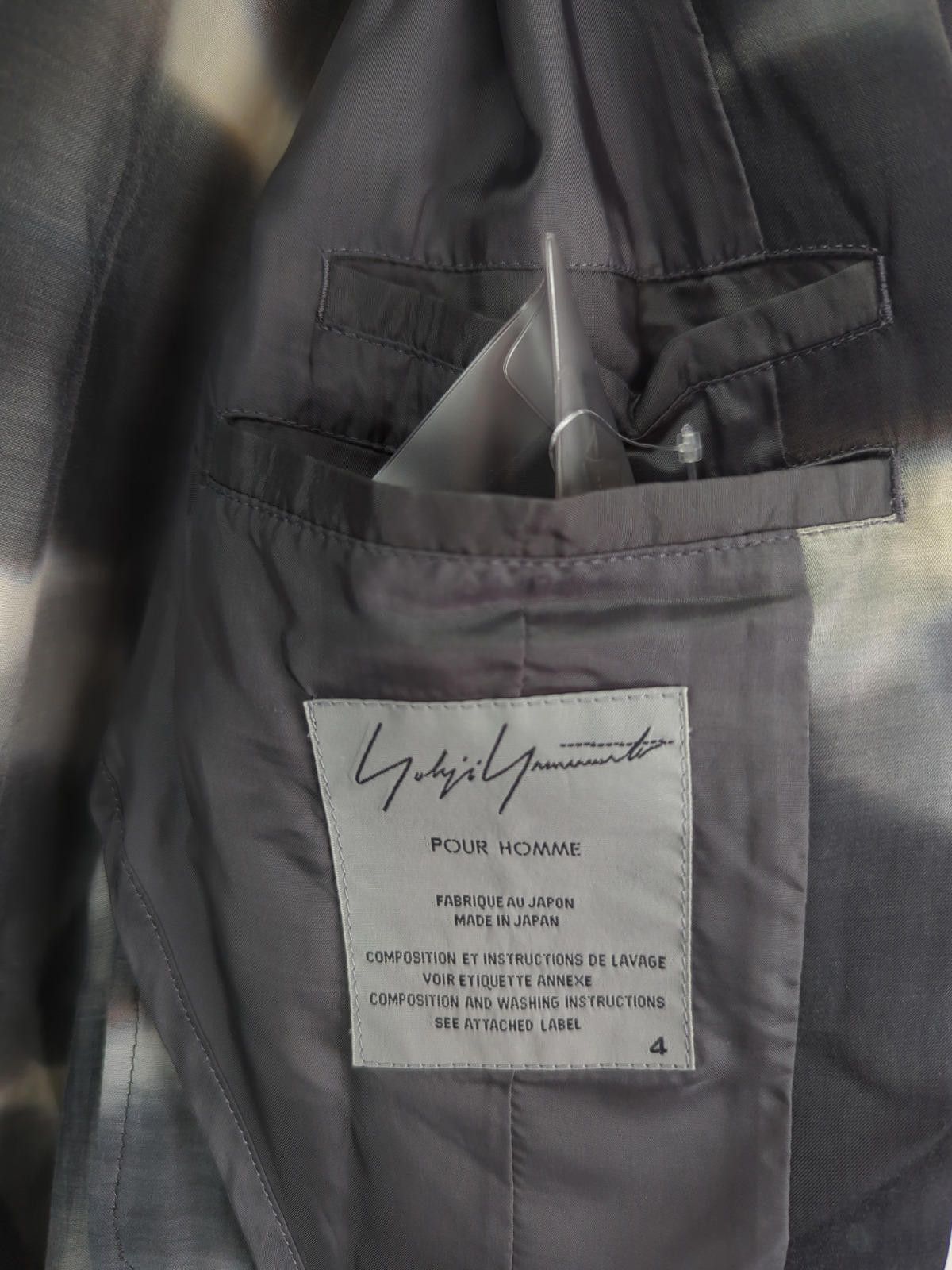 Yohji Yamamoto SS14 YYPH JP4 US XL Black Blazer Jacket RUNWAY JAPAN Size US XL / EU 56 / 4 - 3 Thumbnail