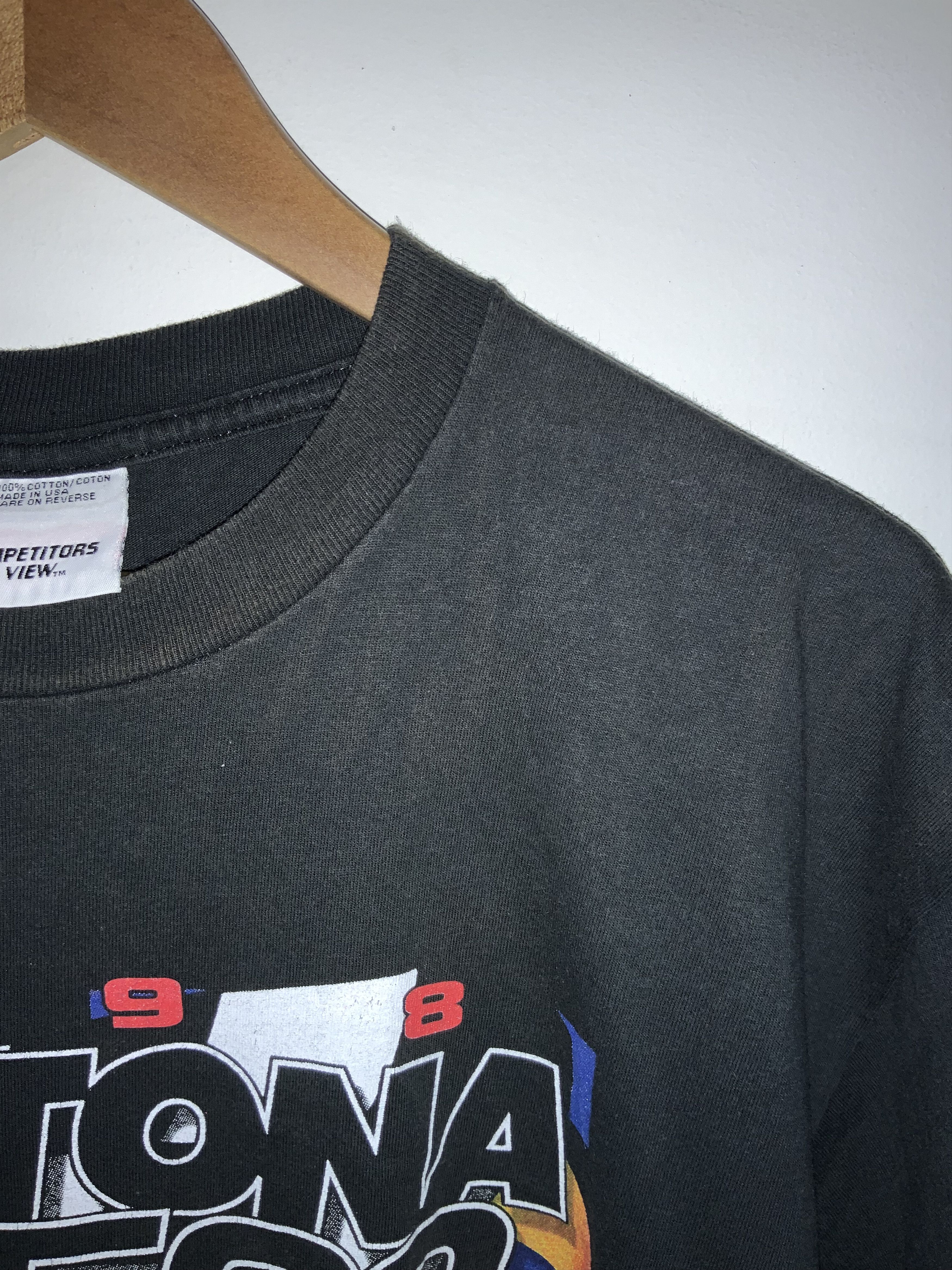 NASCAR × Vintage Vintage 1998 Dale Earnhardt Nascar Daytona 500 Large T-Shirt Size US L / EU 52-54 / 3 - 4 Thumbnail