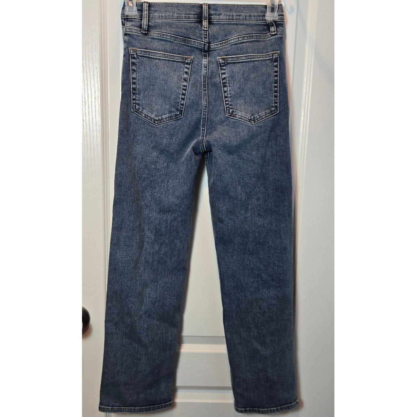 Frame Frame Le Sleek Straight jeans sz 27 high rise Size 27" / US 4 / IT 40 - 2 Thumbnail