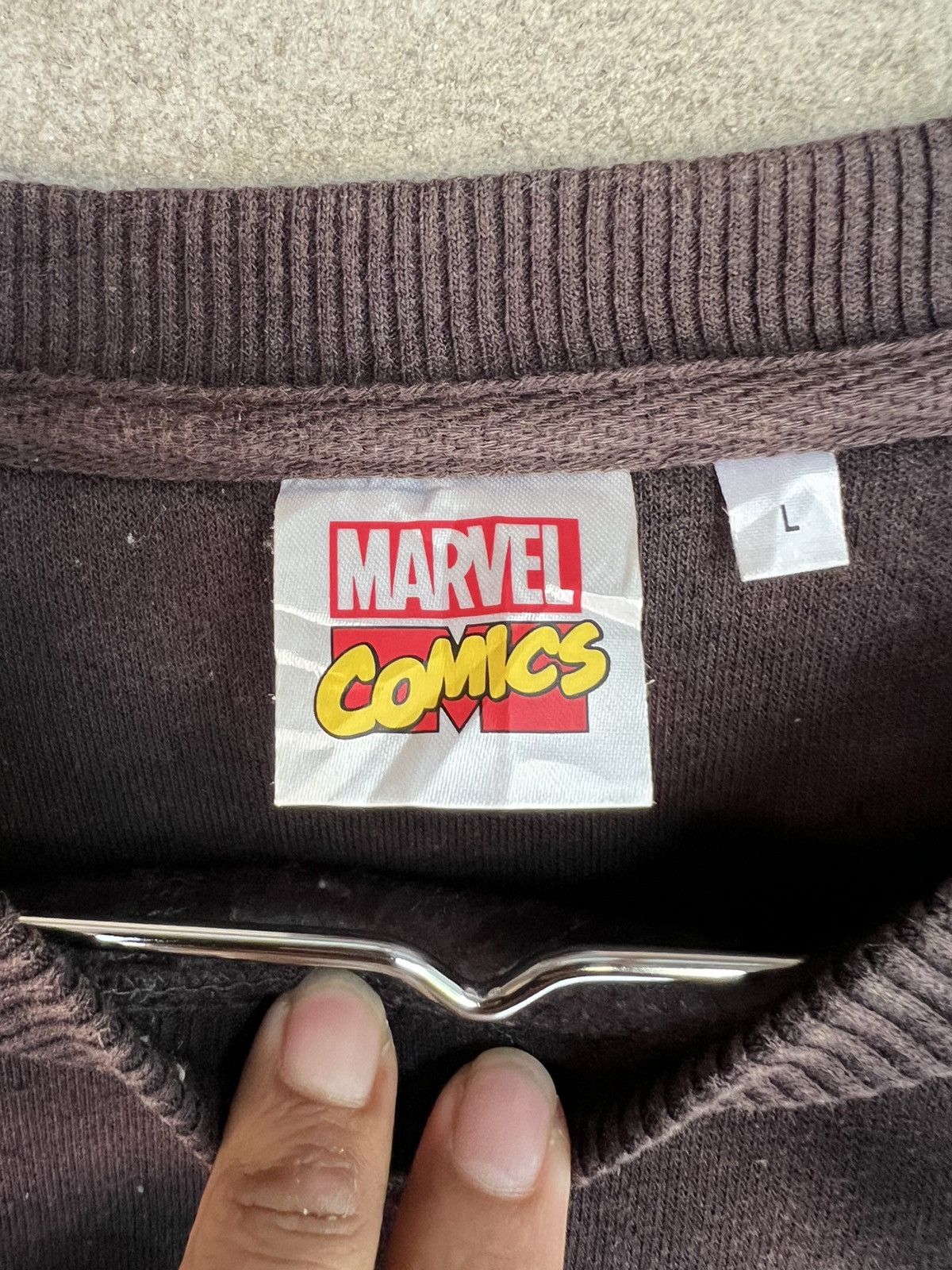 Marvel Comics Marvel Comics Faded Sweatshirt Size US L / EU 52-54 / 3 - 4 Thumbnail