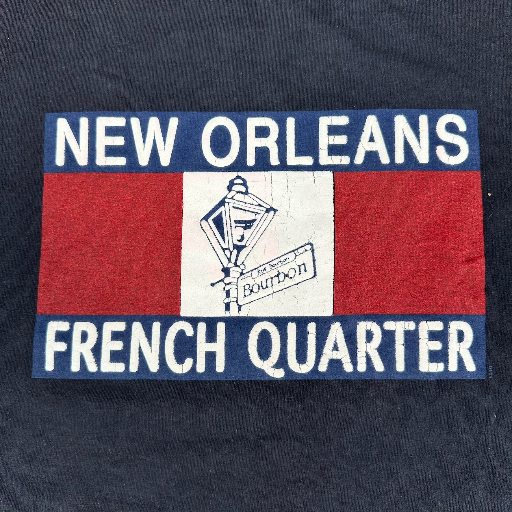 Vintage Vintage 90s New Orleans French Quarter Souvenir T-Shirt Jazz Size US XL / EU 56 / 4 - 2 Thumbnail