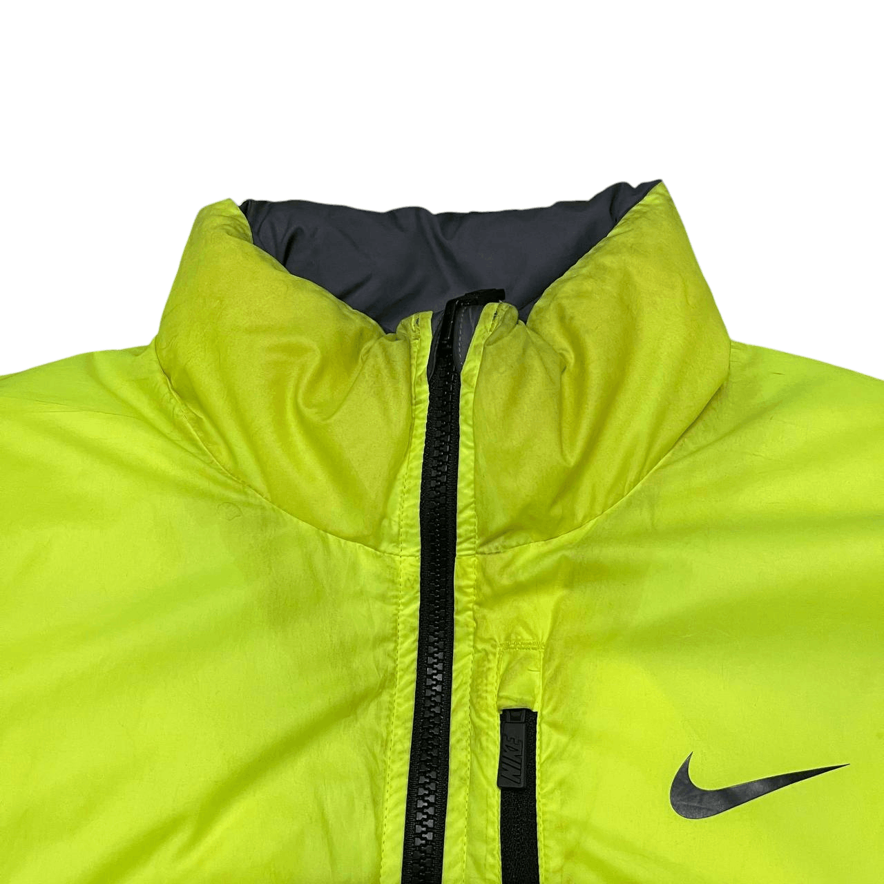 Nike Vintage Nike Swoosh Puffer Jacket Reversible Size US L / EU 52-54 / 3 - 16 Thumbnail