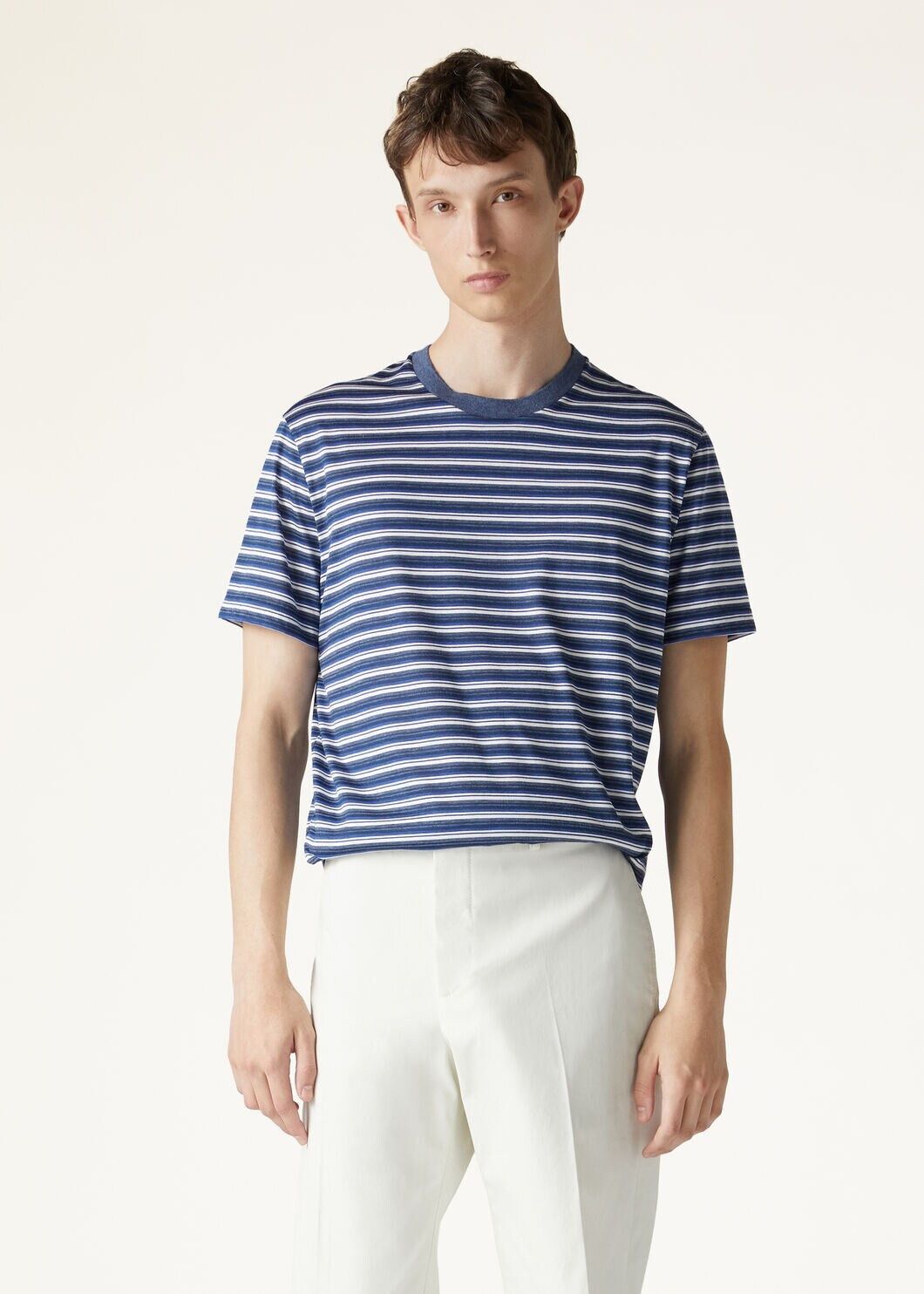 Loro Piana o1w1db10125 FAN8047 Oyashio T-Shirt in Multicolor Size US S / EU 44-46 / 1 - 2 Thumbnail