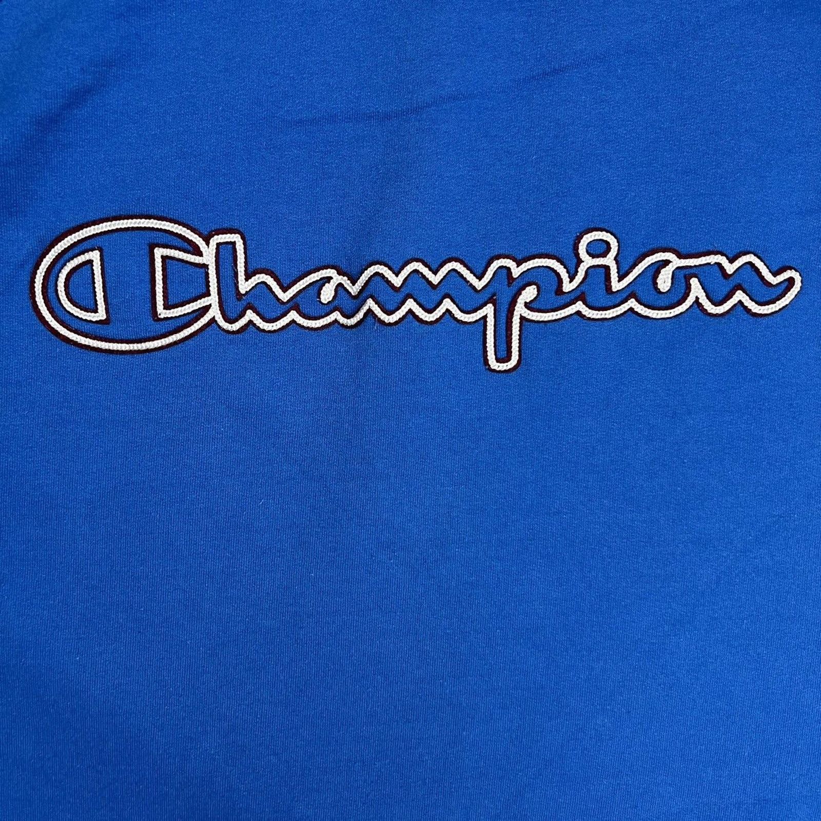 Champion × Vintage Champion Sweatshirt Script Spell Out Authentic Pullover Size US XXL / EU 58 / 5 - 2 Thumbnail