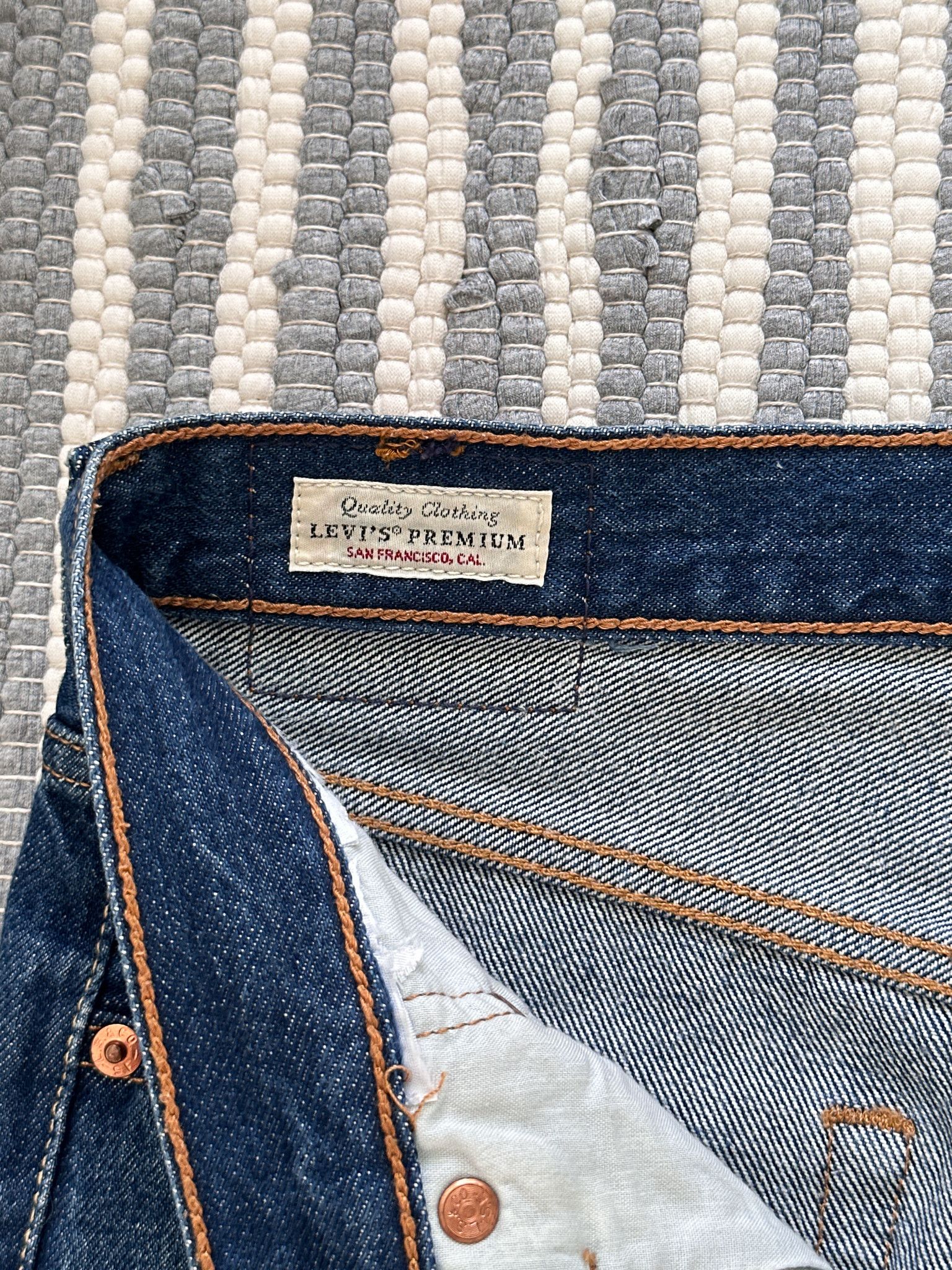 Levi's Levi's Premium Blue Denim Jeans Pants Size 30" / US 8 / IT 44 - 6 Thumbnail